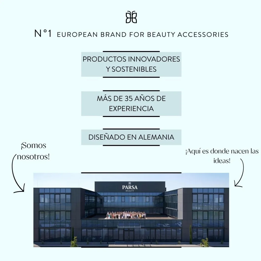 PARSA BEAUTY Espejo baño 3X Aumento Doble Cara Negro Redondo