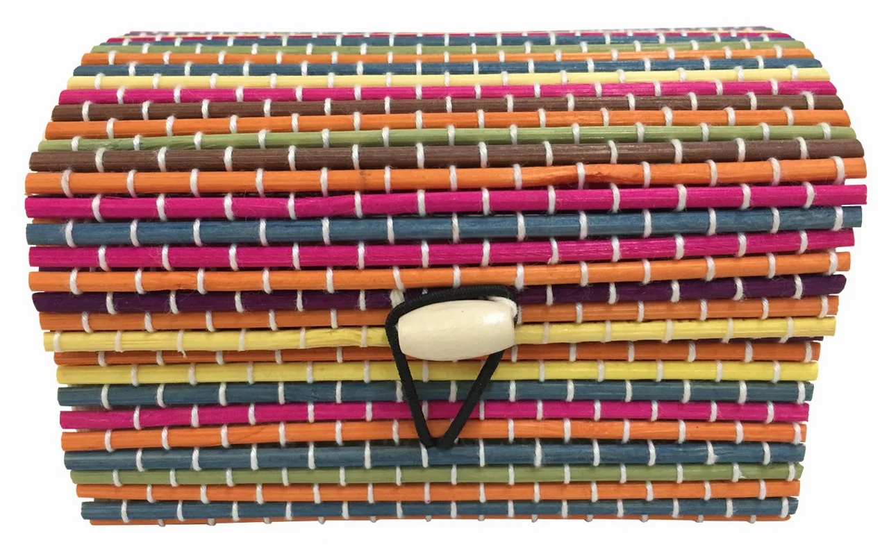 Pastillas de jabón con baúl mini de colores (Pack 24 ud)