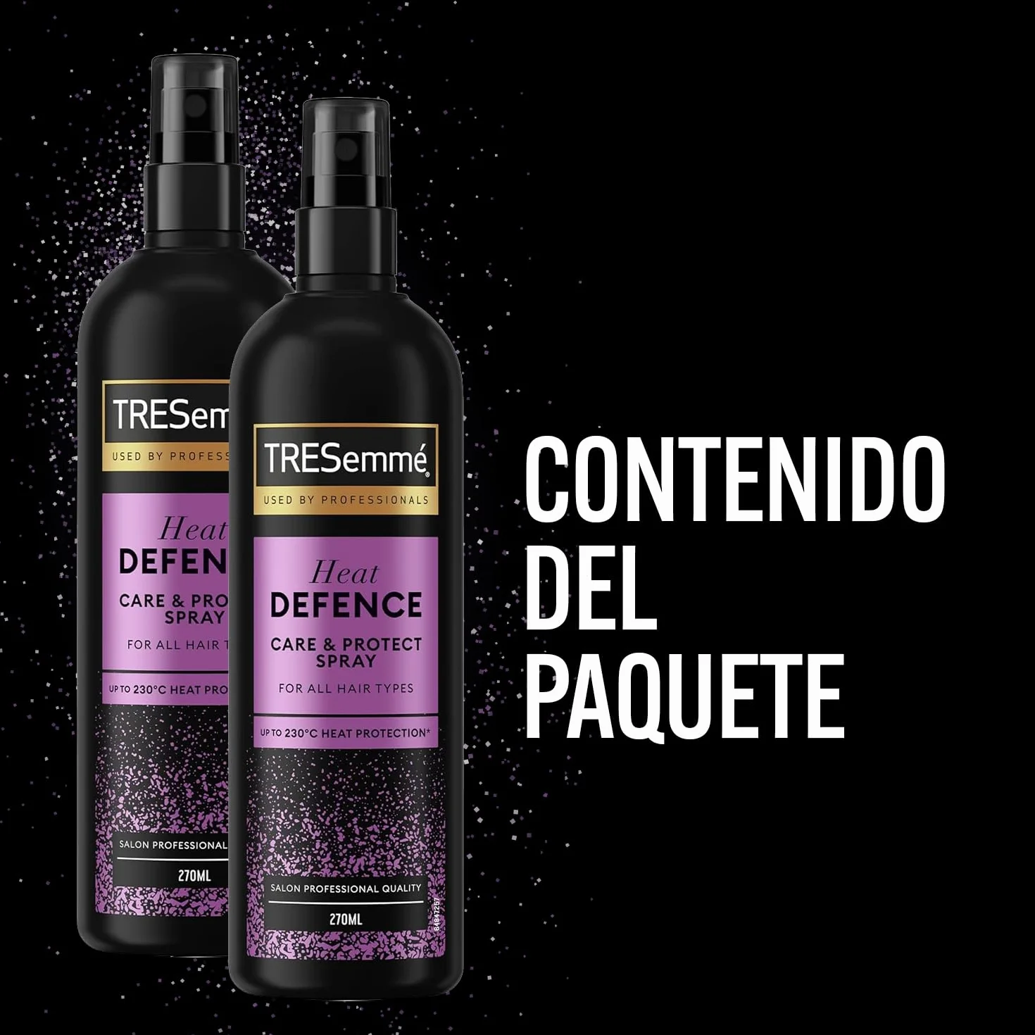 TRESemmé Care & Protect Spray Termoprotector 230°C Anti Frizz Anti Rotura 2x 270 ml