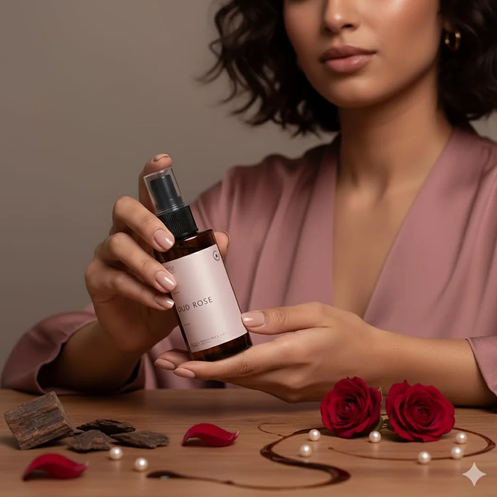 BOHORIA Perfume para el cabello Oud Rose 100 ml