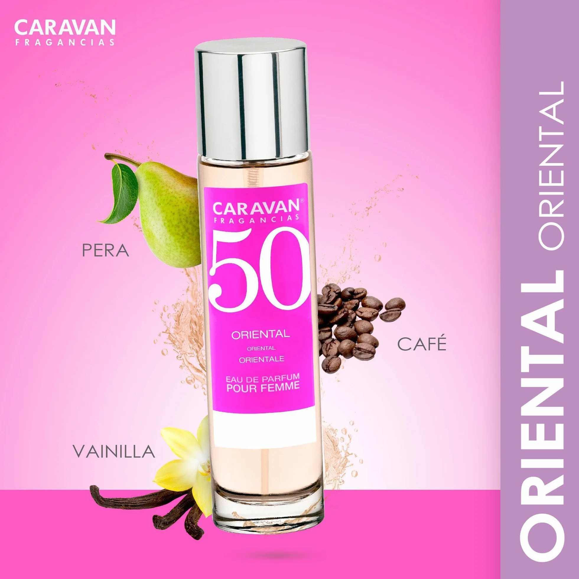 Caravan Perfume de Mujer Nº5 150 ml + Set 10 Viales Fragancias Femeninas