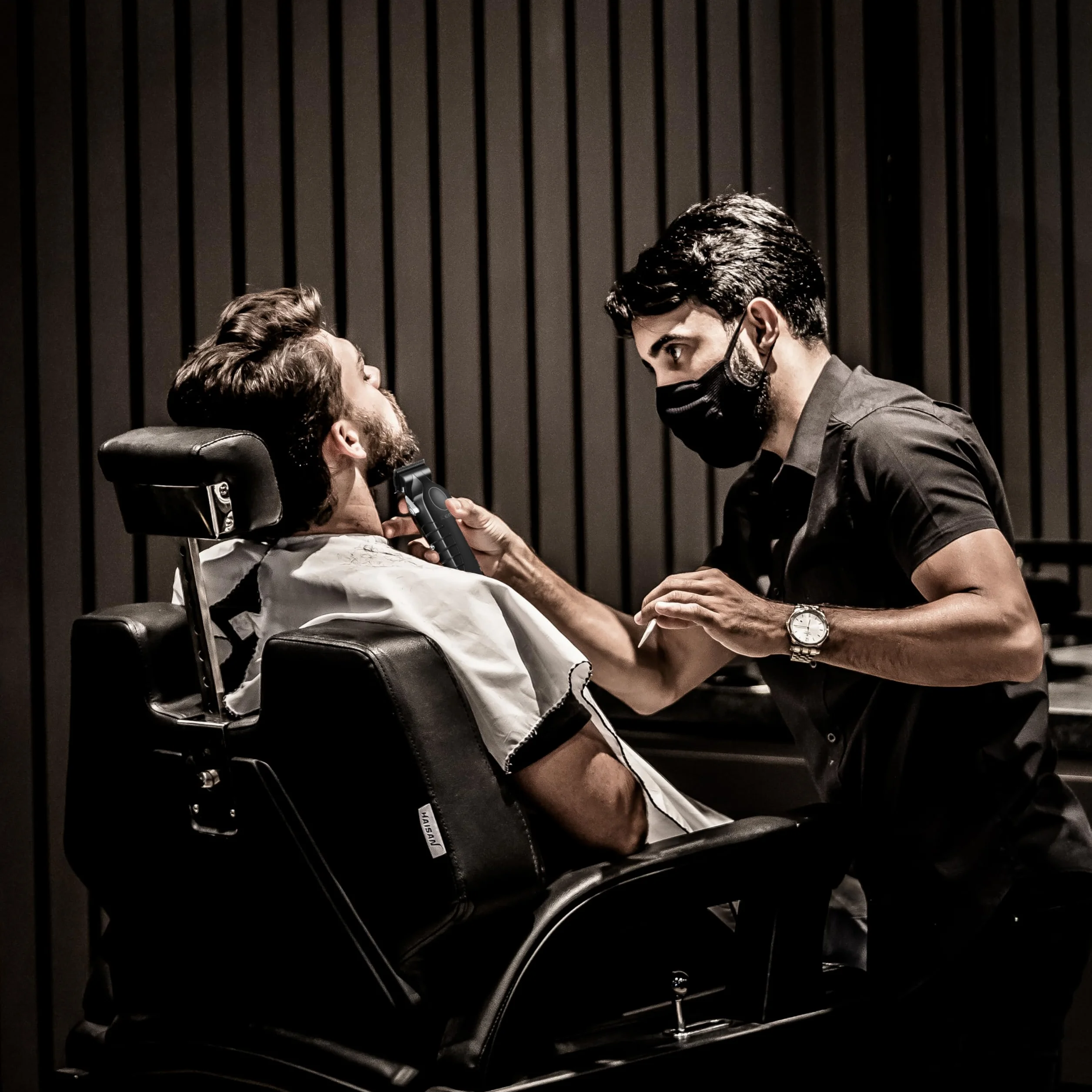 KEMEI 2296 Cortapelos Profesionales Inalámbrico con Cable Recortadora de Pelo y Barba