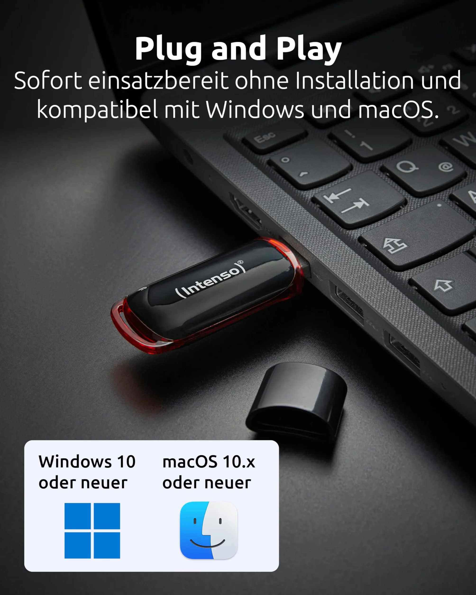 Intenso Memoria USB 32 GB USB 2.0 28 MB/s