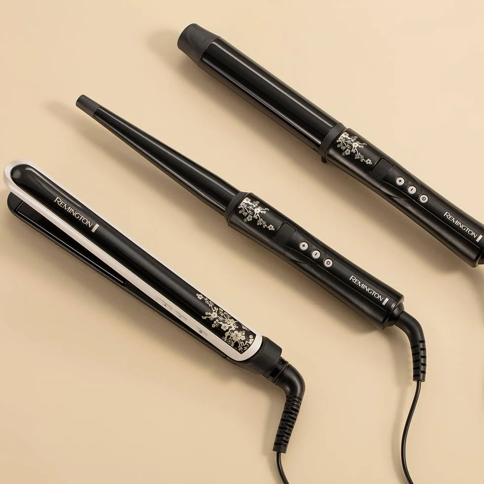 Remington Rizador Pelo Ondas cónico 13-25 mm Pearl revestimiento cerámico pantalla LCD 130-210 °C CI951