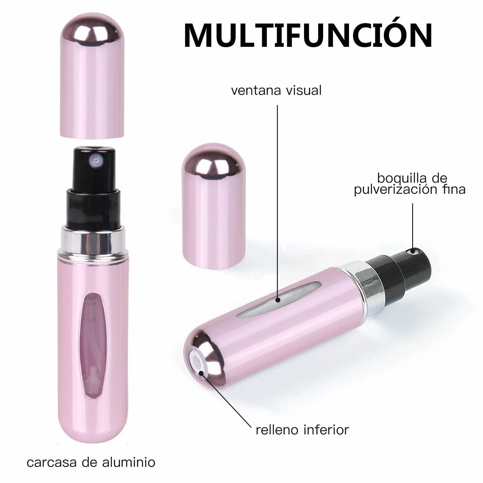 Atomizador Perfume Recargable Portátil 5ml VEGCOO