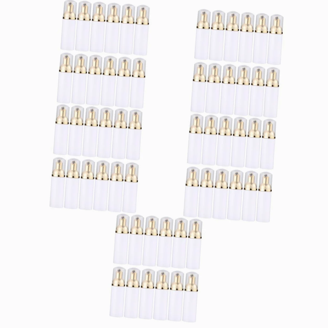 Didiseaon 60 Piezas botella de de plástico botellas de vacías lavado de cara de Envase de cosméticos Botella dispensadora de líquidos jabón de manos espumoso terrarium