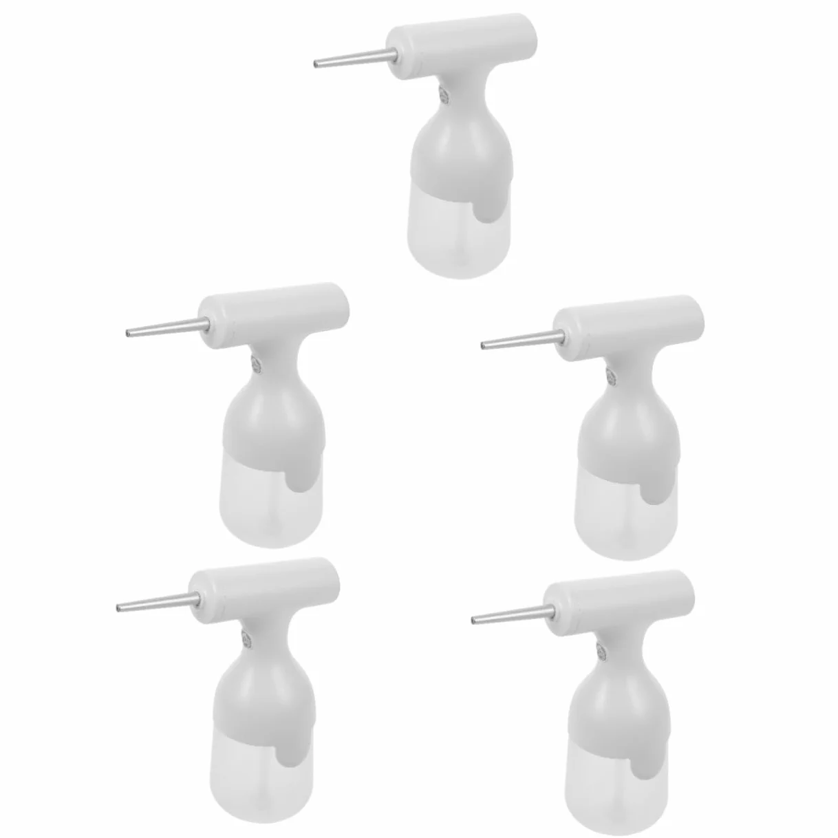 minkissy 5 Juegos Electrico Gel De Baño De Espuma Limpiador Facial Champú Limpiador Espuma De Lavado De Cara Fabricante De Burbujas Para Lavado De Cara Abs.pp.silicona