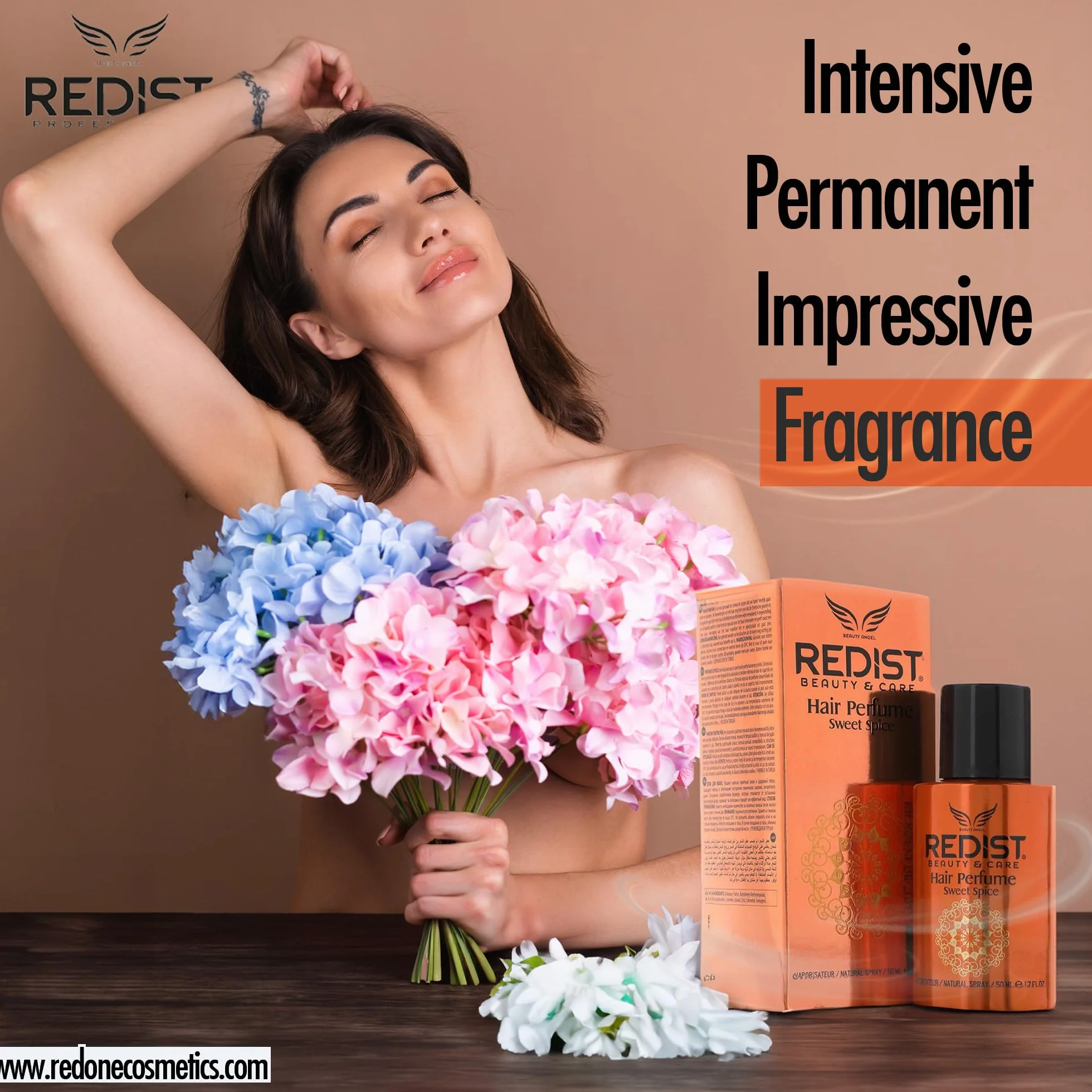 Perfume Capilar Redist SWEET SPICE Argan Spray 50 ml Leave-in para Mujer