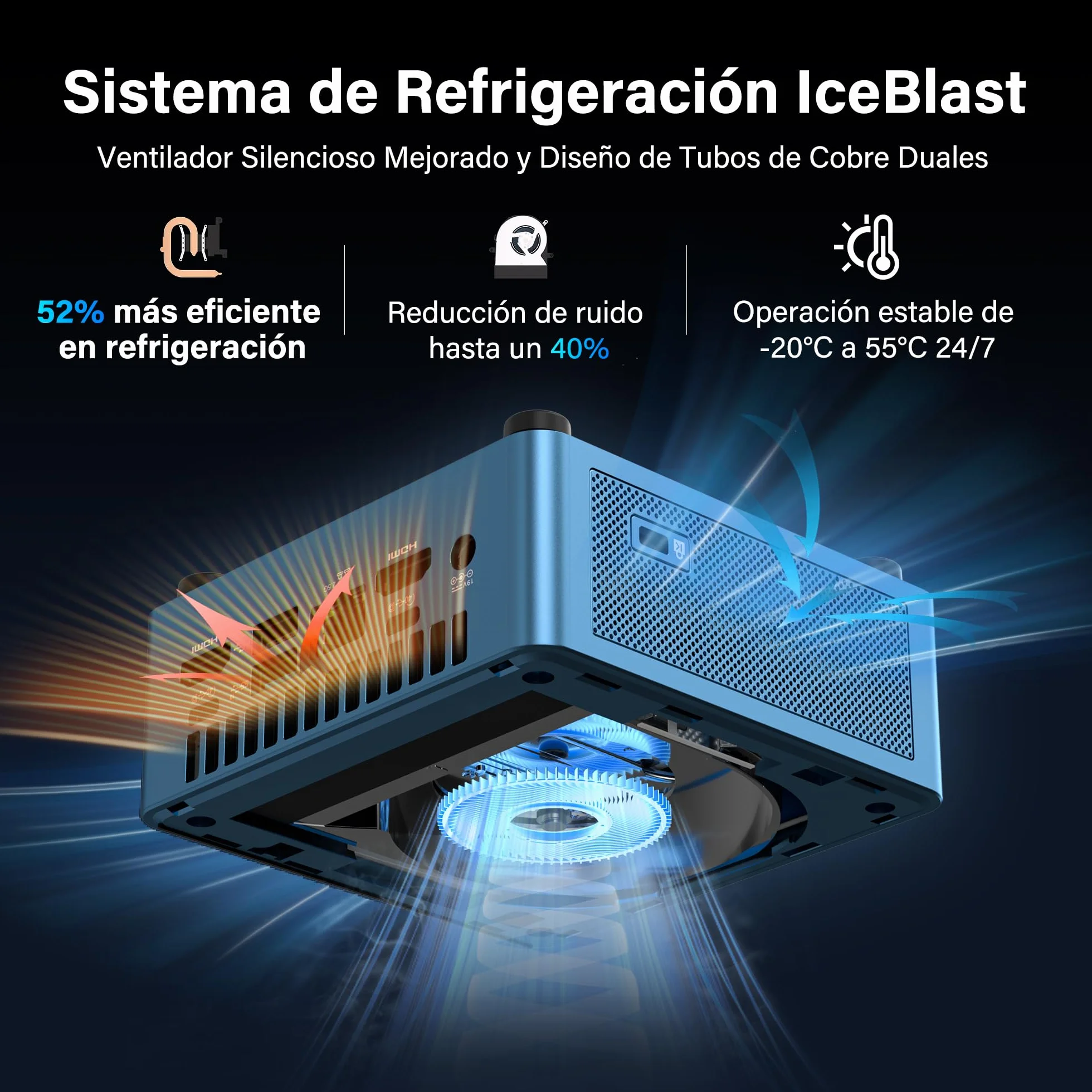 GEEKOM IT12 Mini PC Intel Core i5-12450H 16GB RAM 512GB SSD Windows 11 Pro 2xUSB4.0