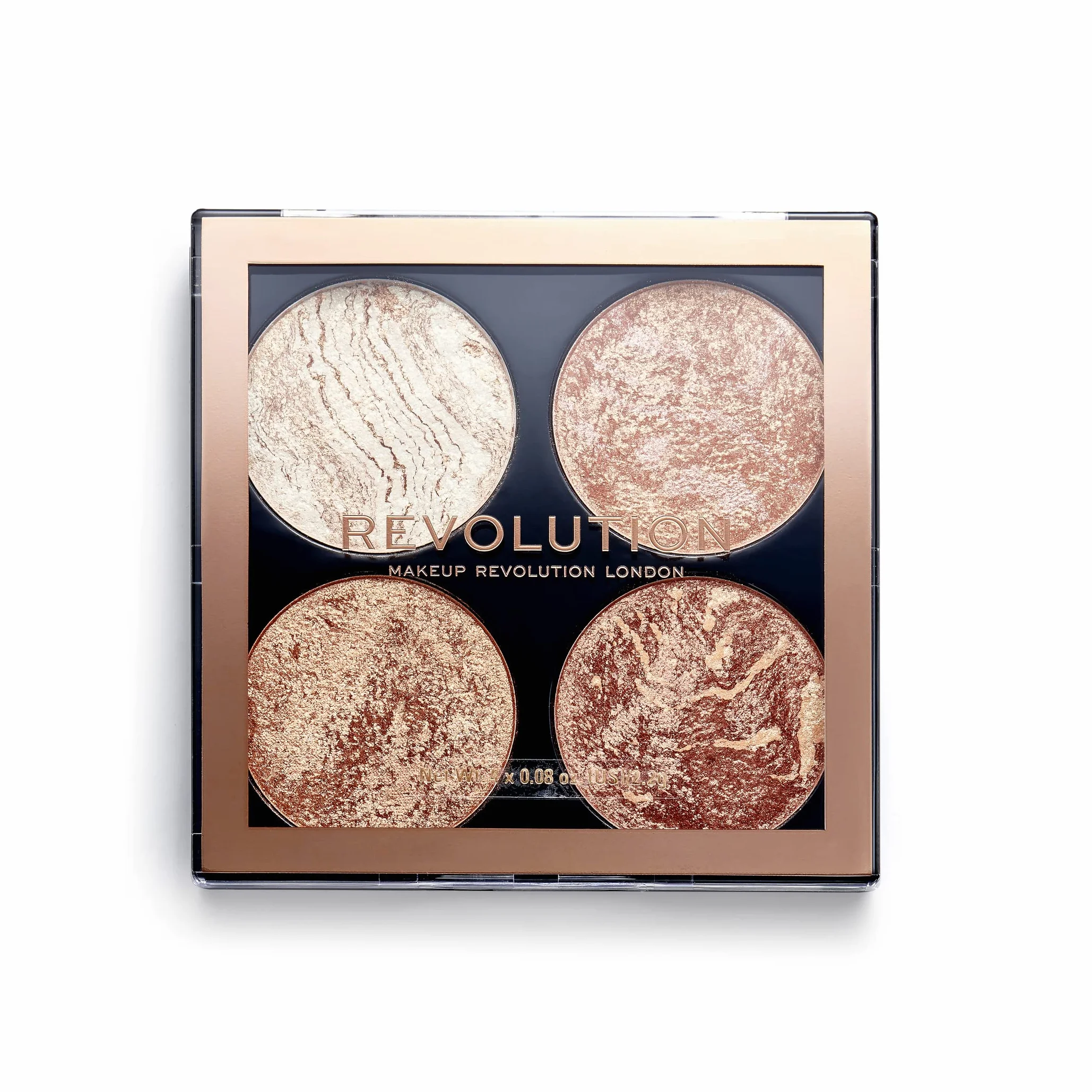 Revolution Beauty London Natural Cheek Kit No te Contengas 4 Sombras 8.8g