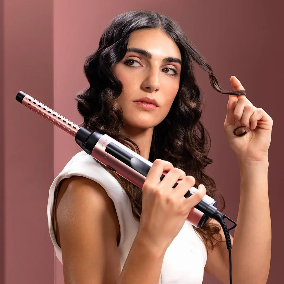 Cecotec Cepillo de Aire AirBrush 10in1 1200W CeramicCare Secador Alisador Rizador