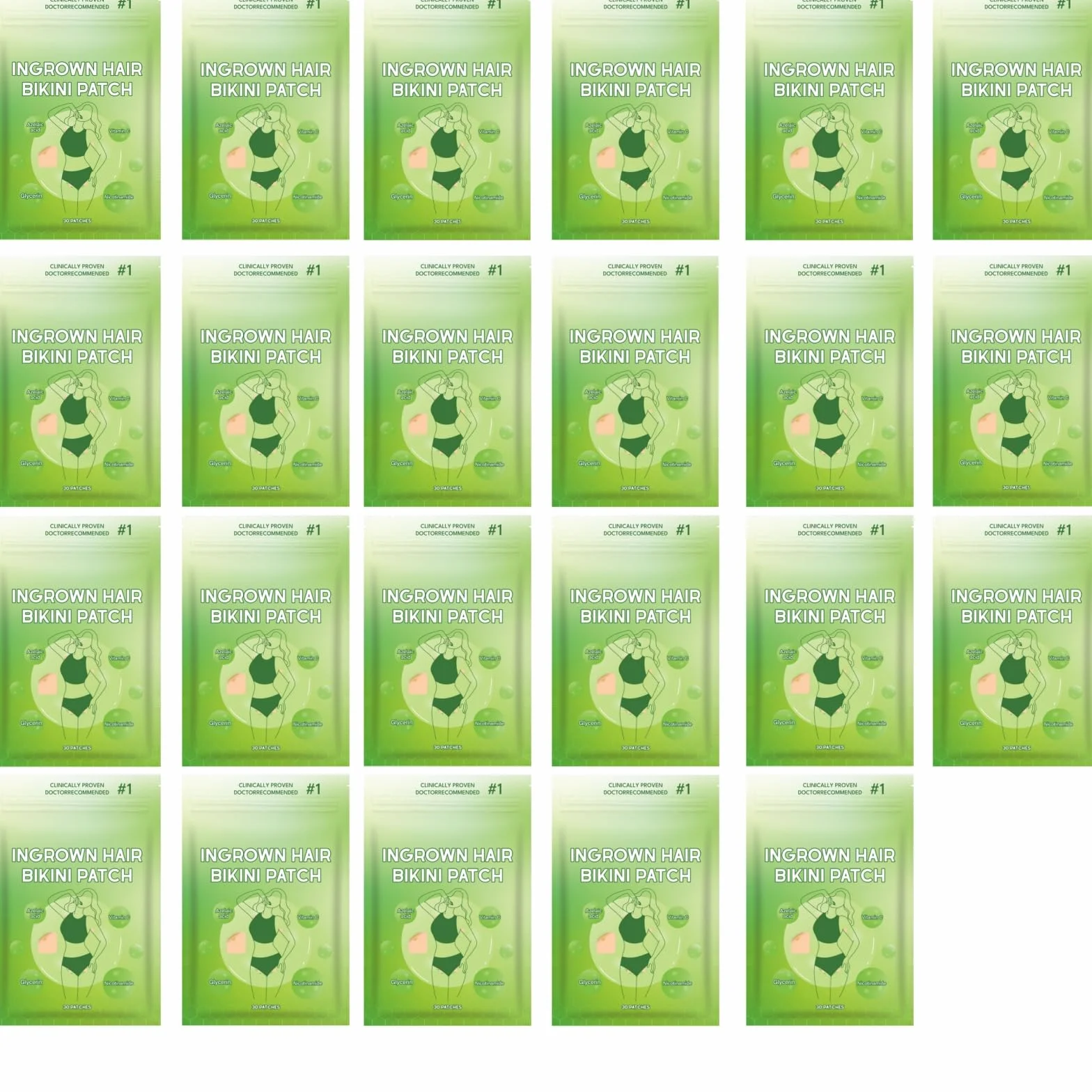 Ingrown Hair Patch 690 Patches