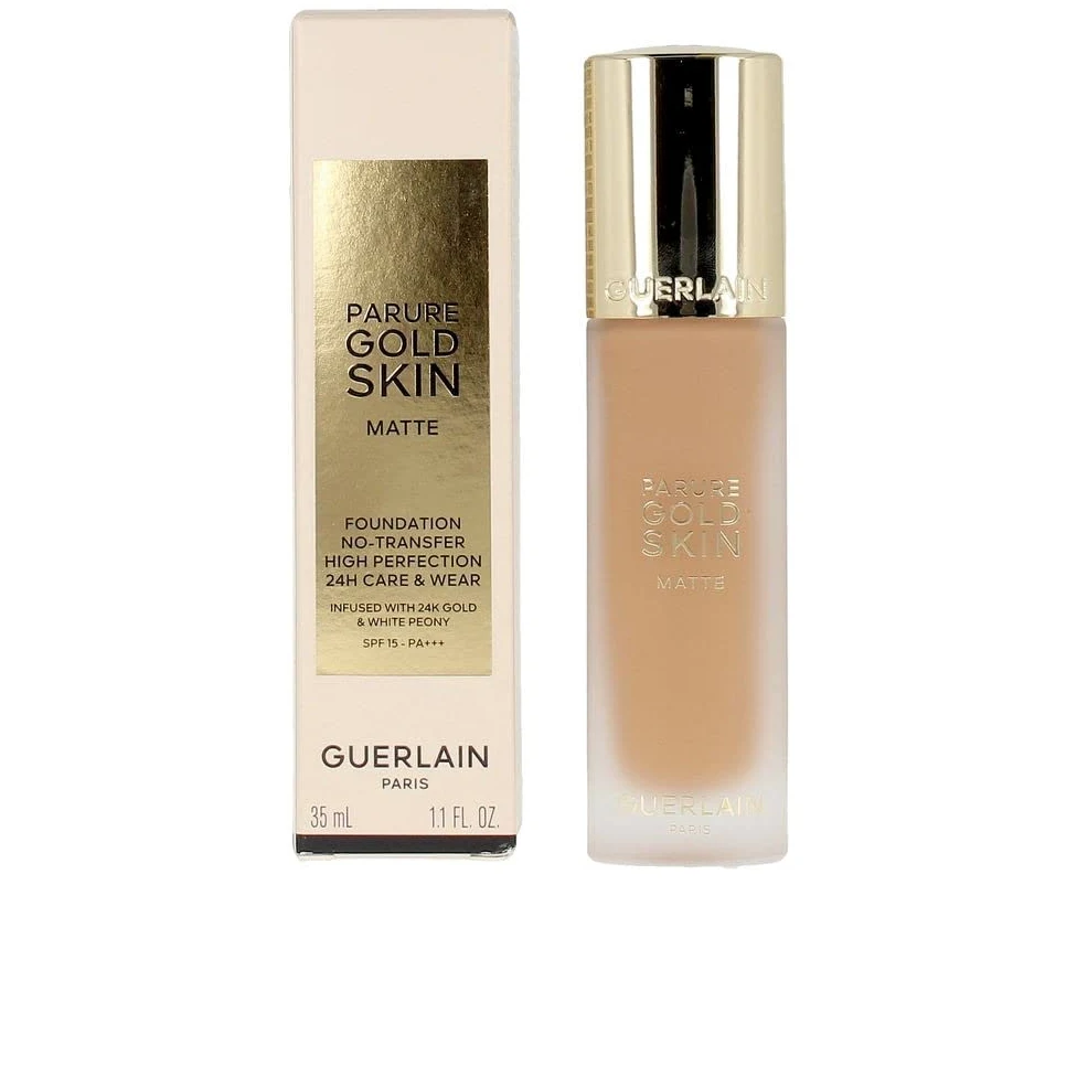 GUERLAIN PARURE GOLD SKIN MATTE BASE DE MAQUILLAJE 4W WARM DORE