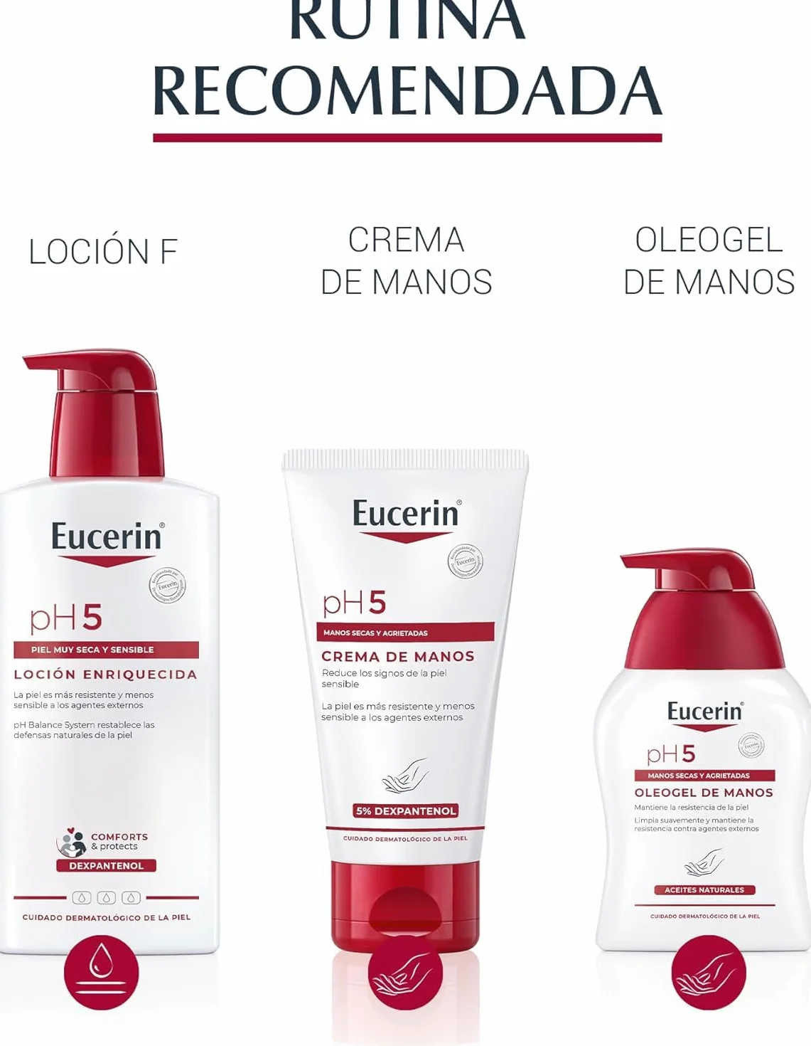 Eucerin pH5 Óleogel de Ducha Reconfortante 1000 ml, aceite limpiador corporal y facial con aceites naturales