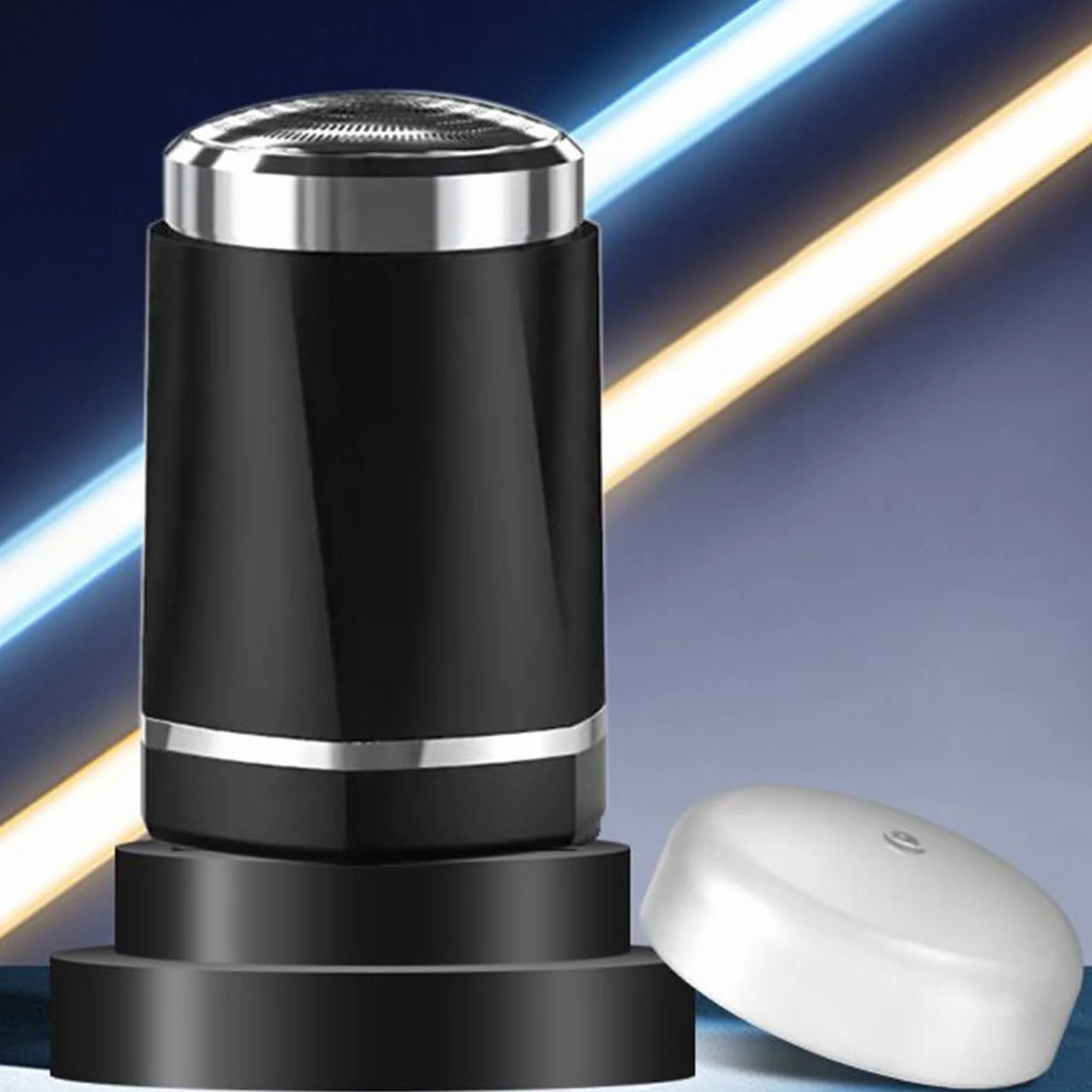 Máquinas De Afeitar Mini Para Hombres - Rasuradora Facial Portátil,Peine Eléctrico Recargable para Viaje Barba Vello Nasal Corporal