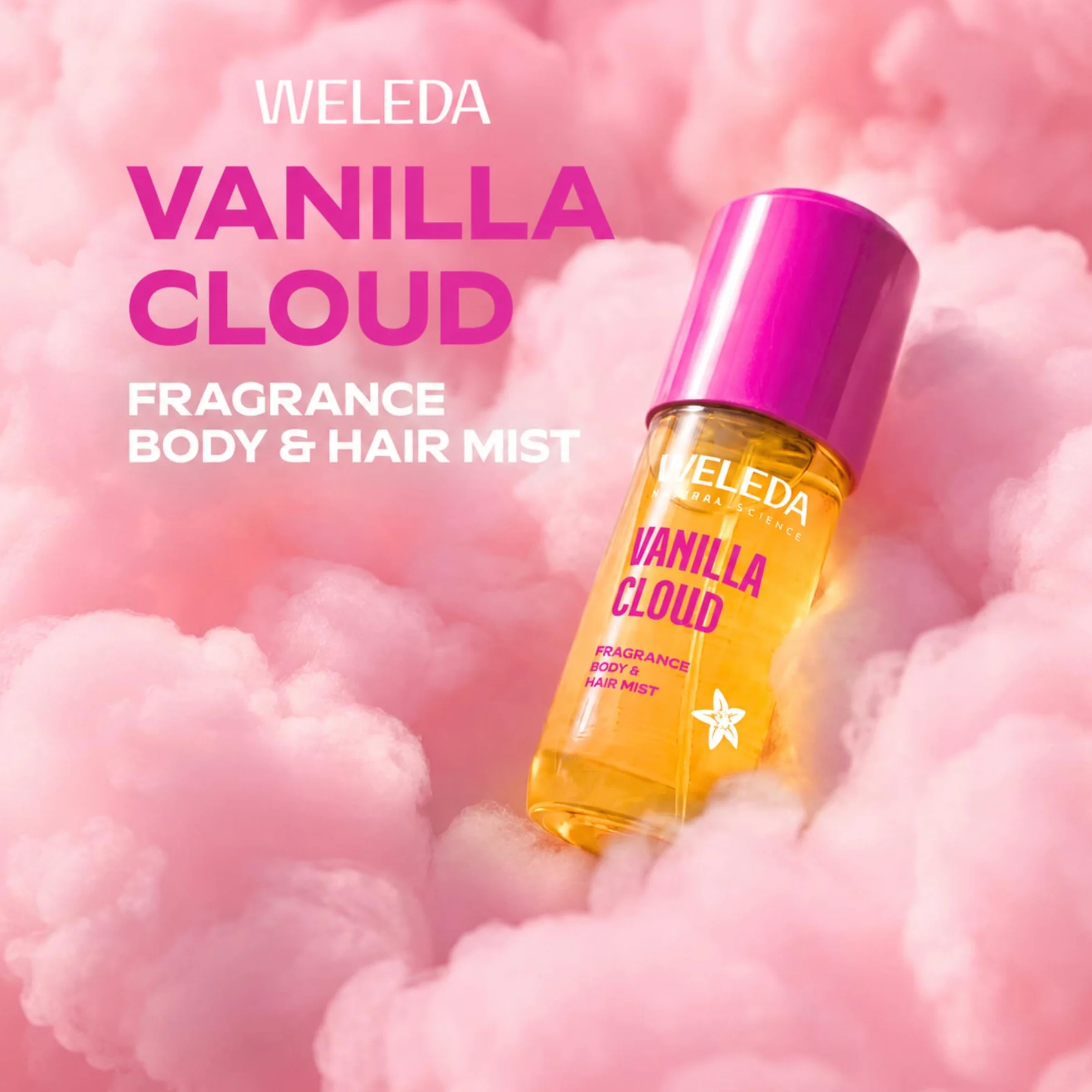 Weleda Bruma Perfumada Body & Hair Vanilla Cloud 95 ml