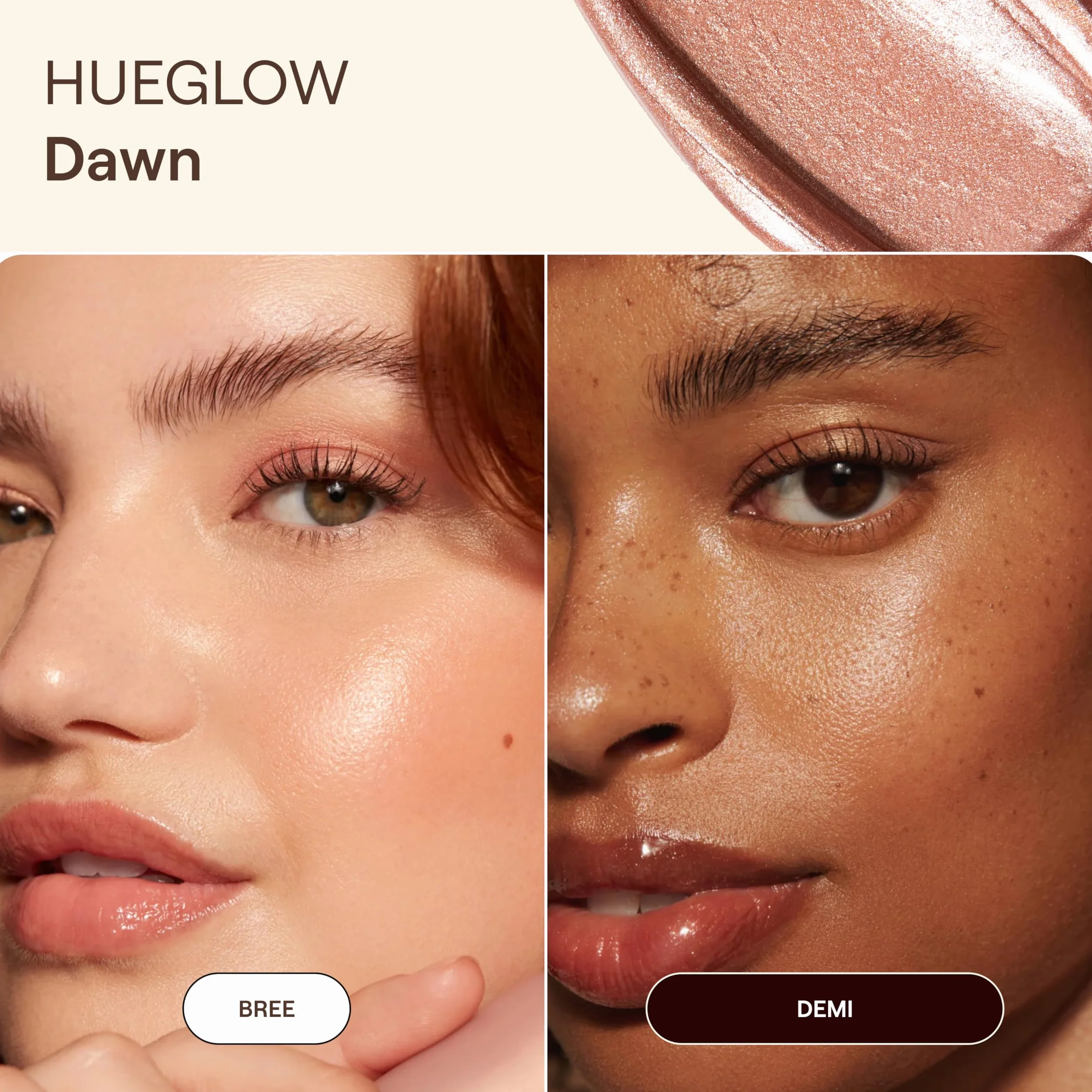 Live Tinted Hueglow - Suero líquido iluminador en gotas - Dawn, 1.7 onzas
