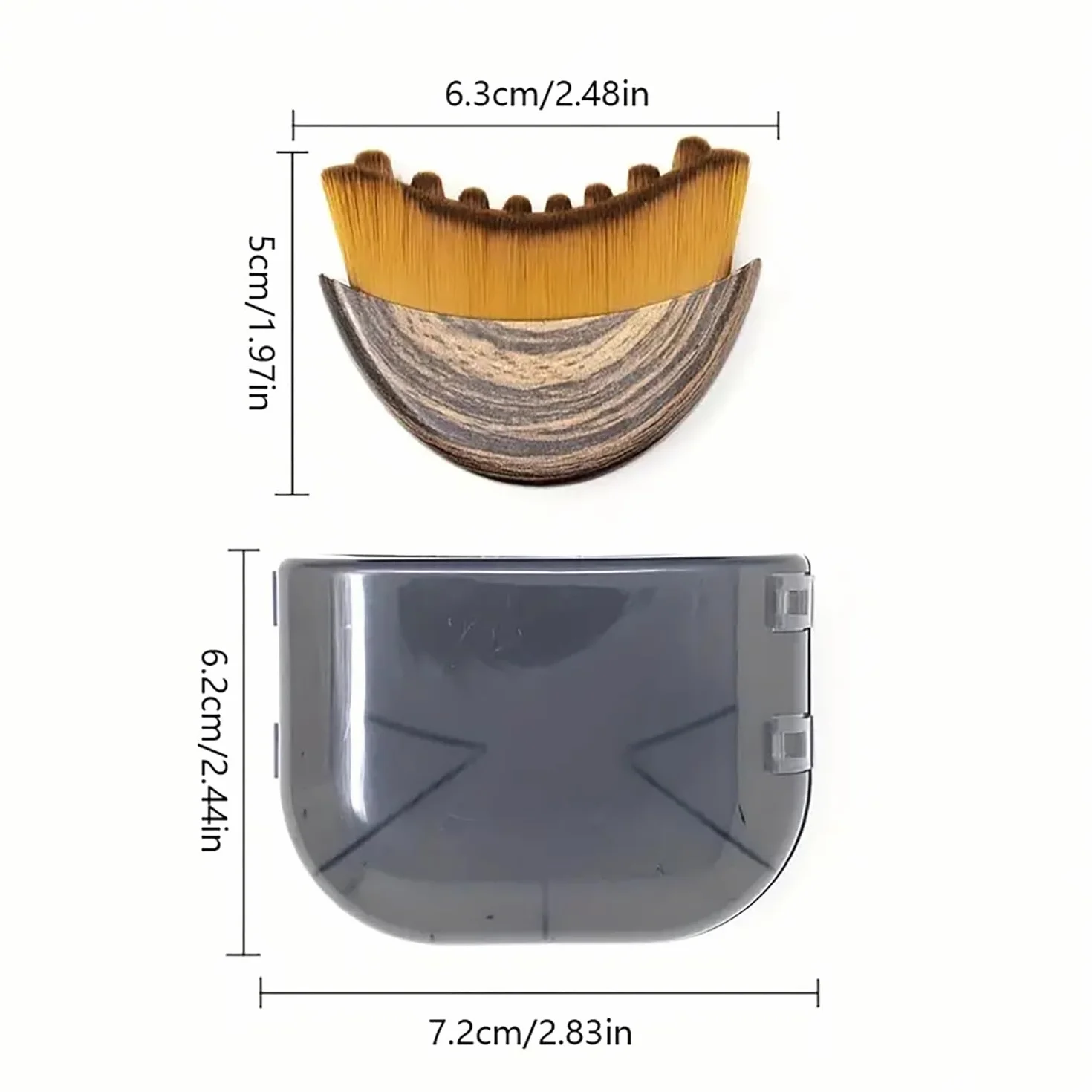 Cepillo Facial de Drenaje Linfático con Diseño Ergonómico para Reducir Hinchazón