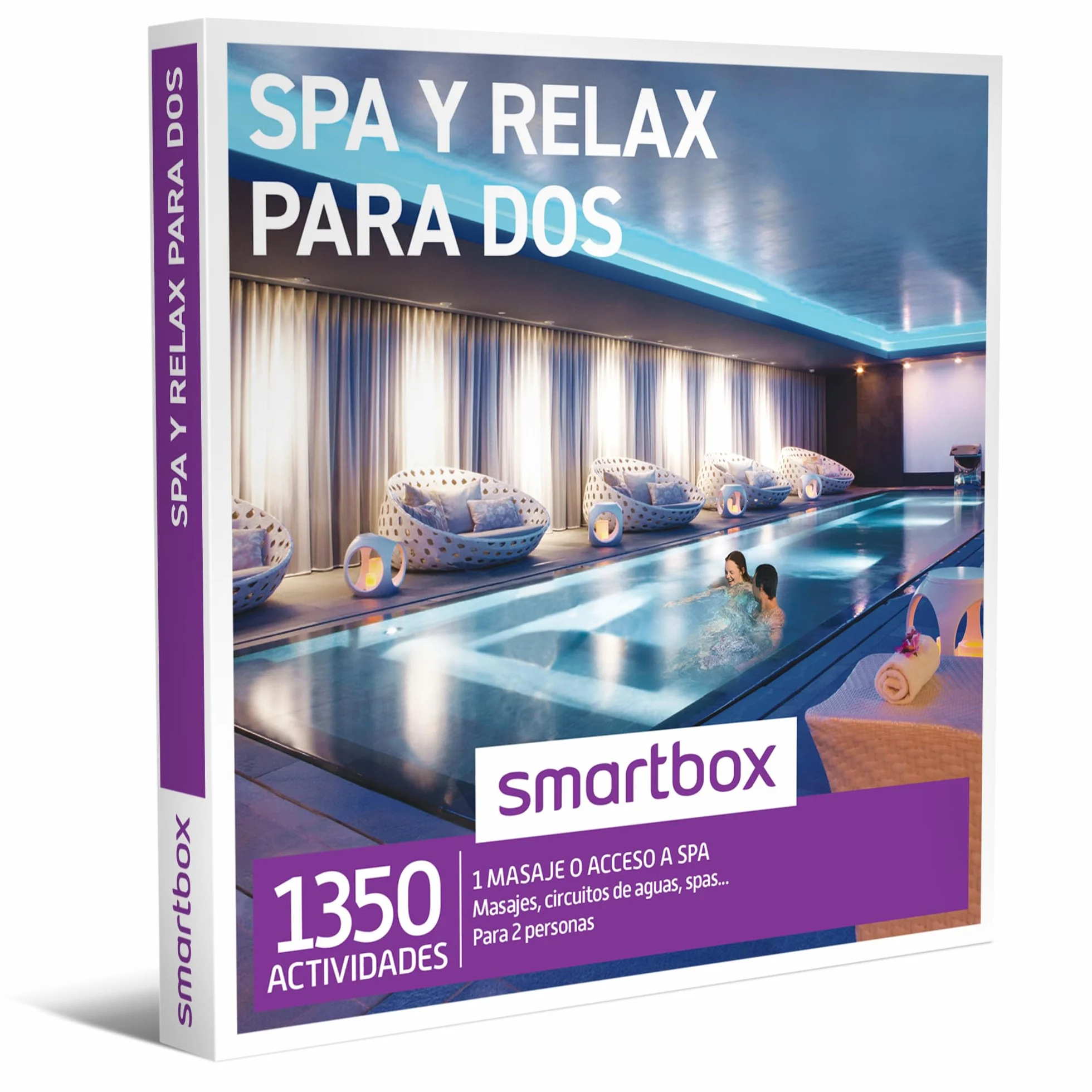 Smartbox Caja Regalo SPA y Relax para Dos Padres 1 Actividad Bienestar