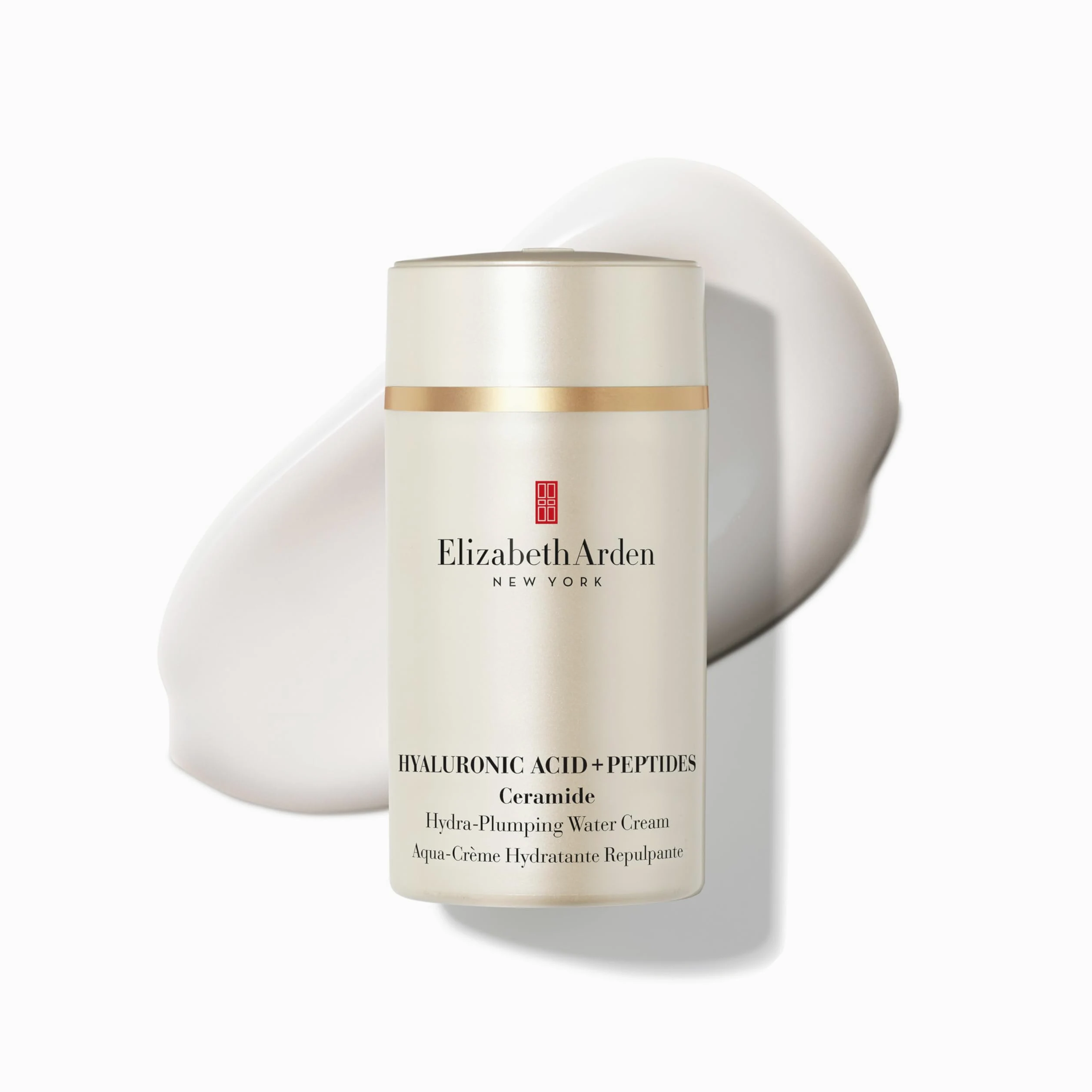Elizabeth Arden - Crema Facial a Base de Agua con Ácido Hialurónico y Péptidos y Ceramidas, Crema Hidratante con 5D HA para una Piel más Firme, Rellena y Luminosa, Skincare para Todo Tipo de Piel