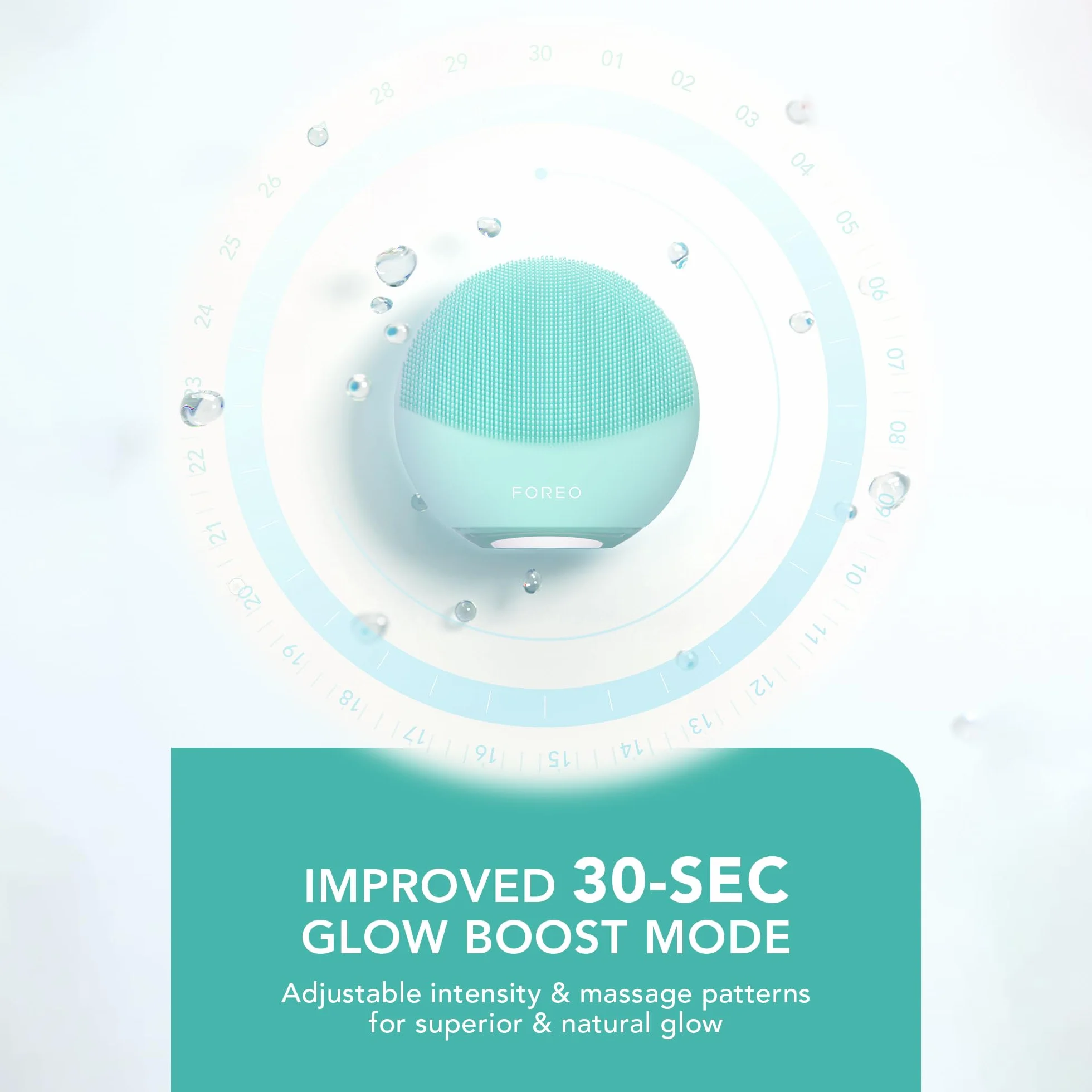 FOREO LUNA 4 mini cepillo de limpieza facial y masajeador facial