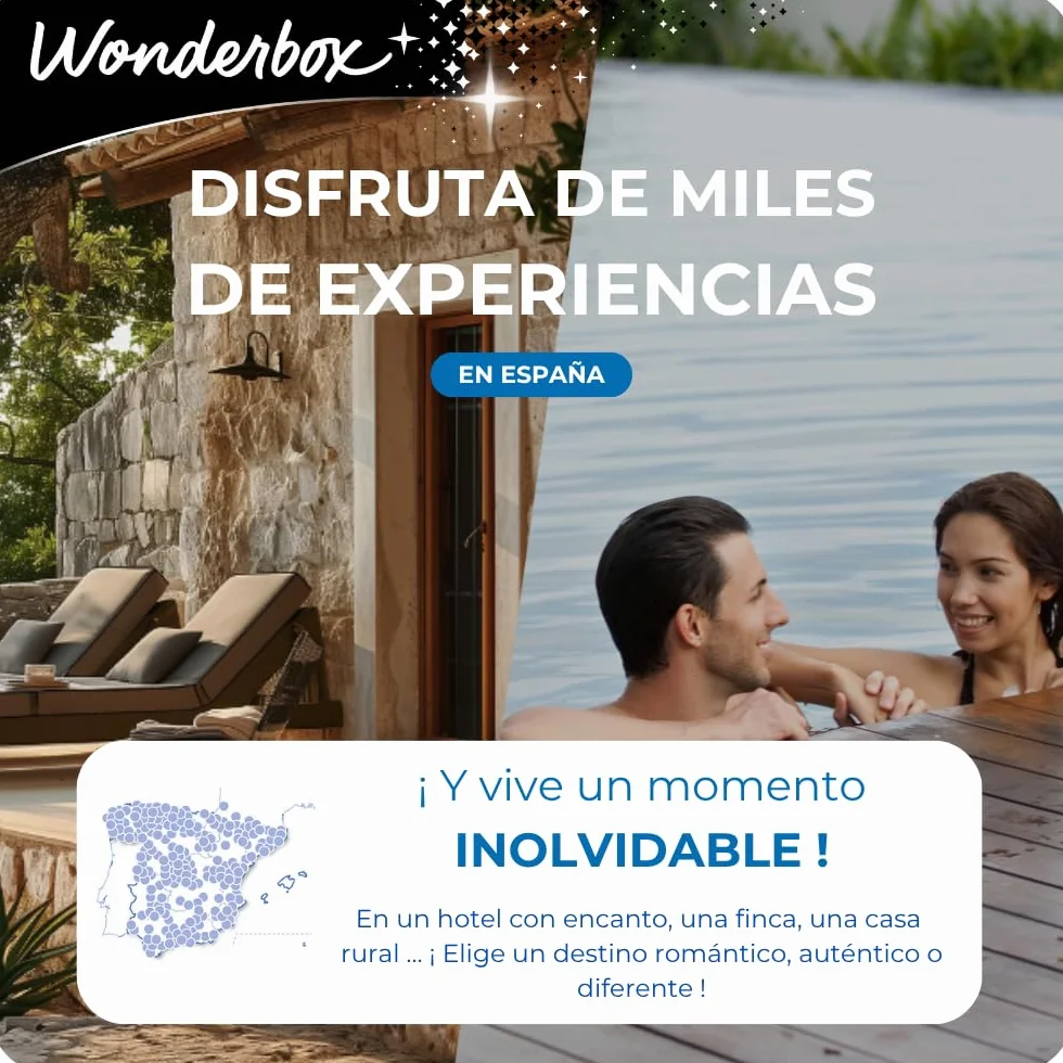 WONDERBOX Idea de Regalo Navidad Tres Días SPA Relax