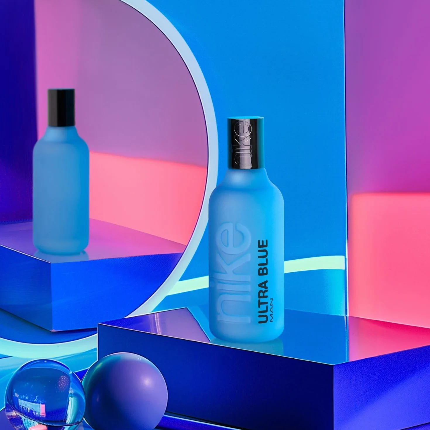 NIKE Ultra Blue Colonia Hombre Pack 2 Productos 100 ml + 30 ml Eau de Toilette Spray