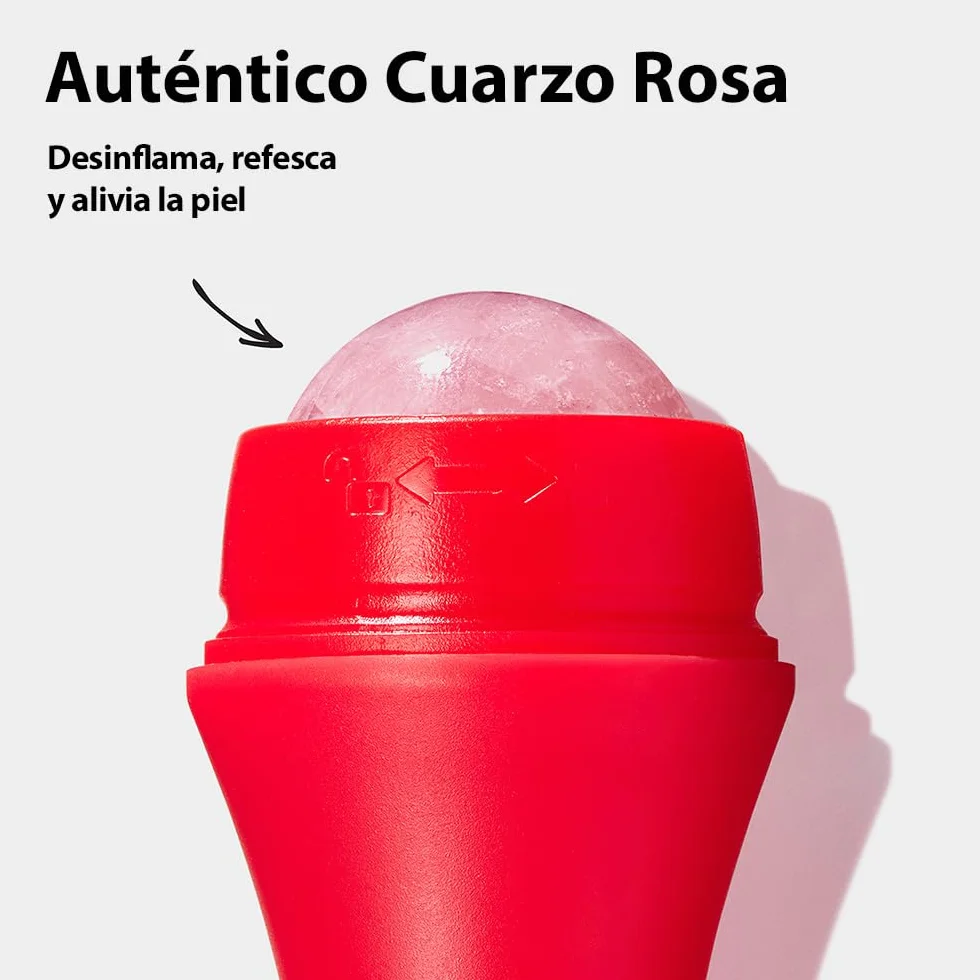 Revlon Skin Reviving Roller Rodillo Facial de Cuarzo Rosa para revitalizar e iluminar el rostro