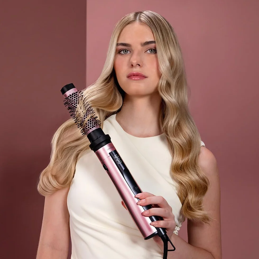Cecotec Cepillo de Aire AirBrush 10in1 1200W CeramicCare Secador Alisador Rizador