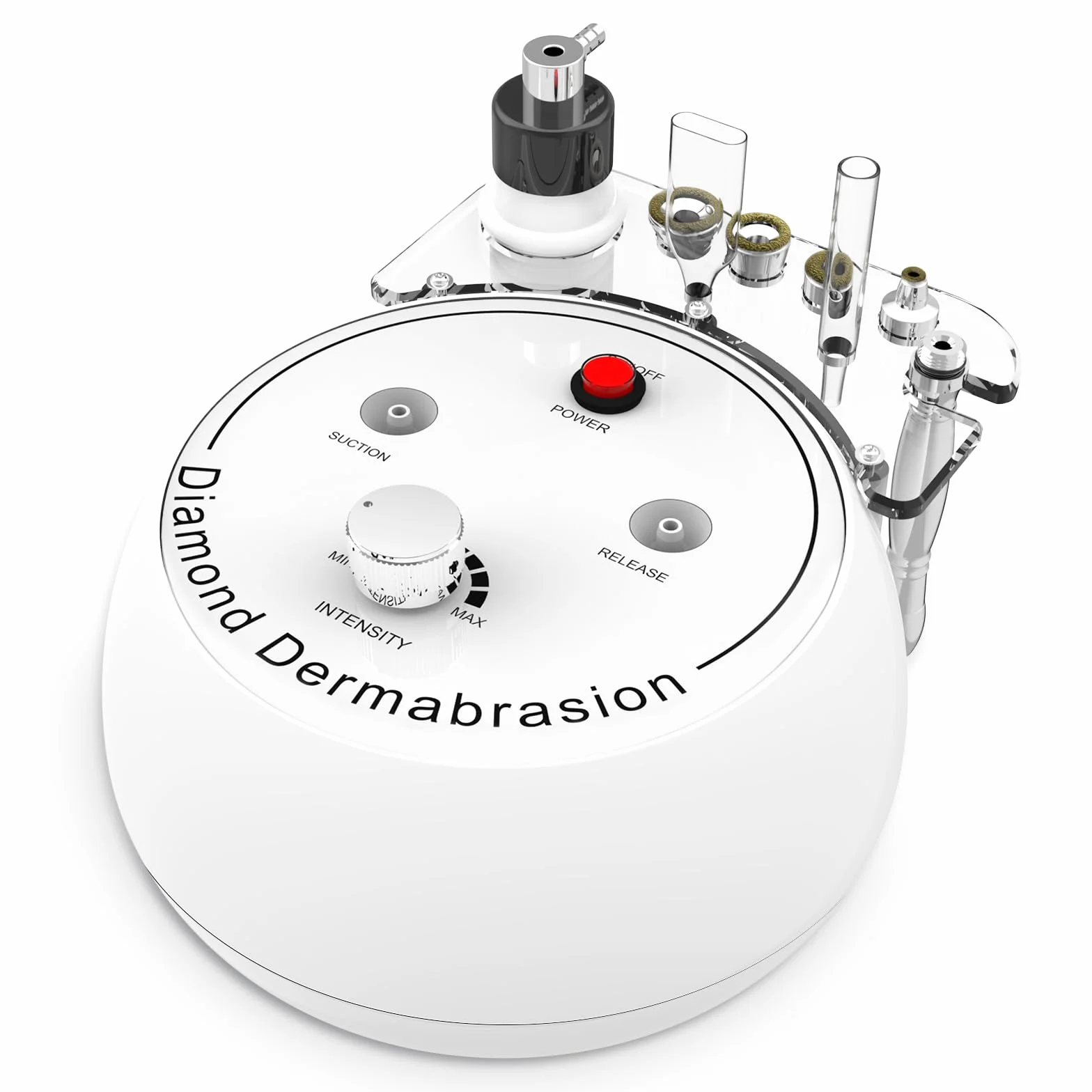 3 en 1 Dispositivo de Microdermoabrasión de Diamante, Dispositivo de Dermoabrasión para Exfoliación y Eliminación de Puntos Negros, Dispositivo de Cuidado Facial para Uso en Spa en Casa