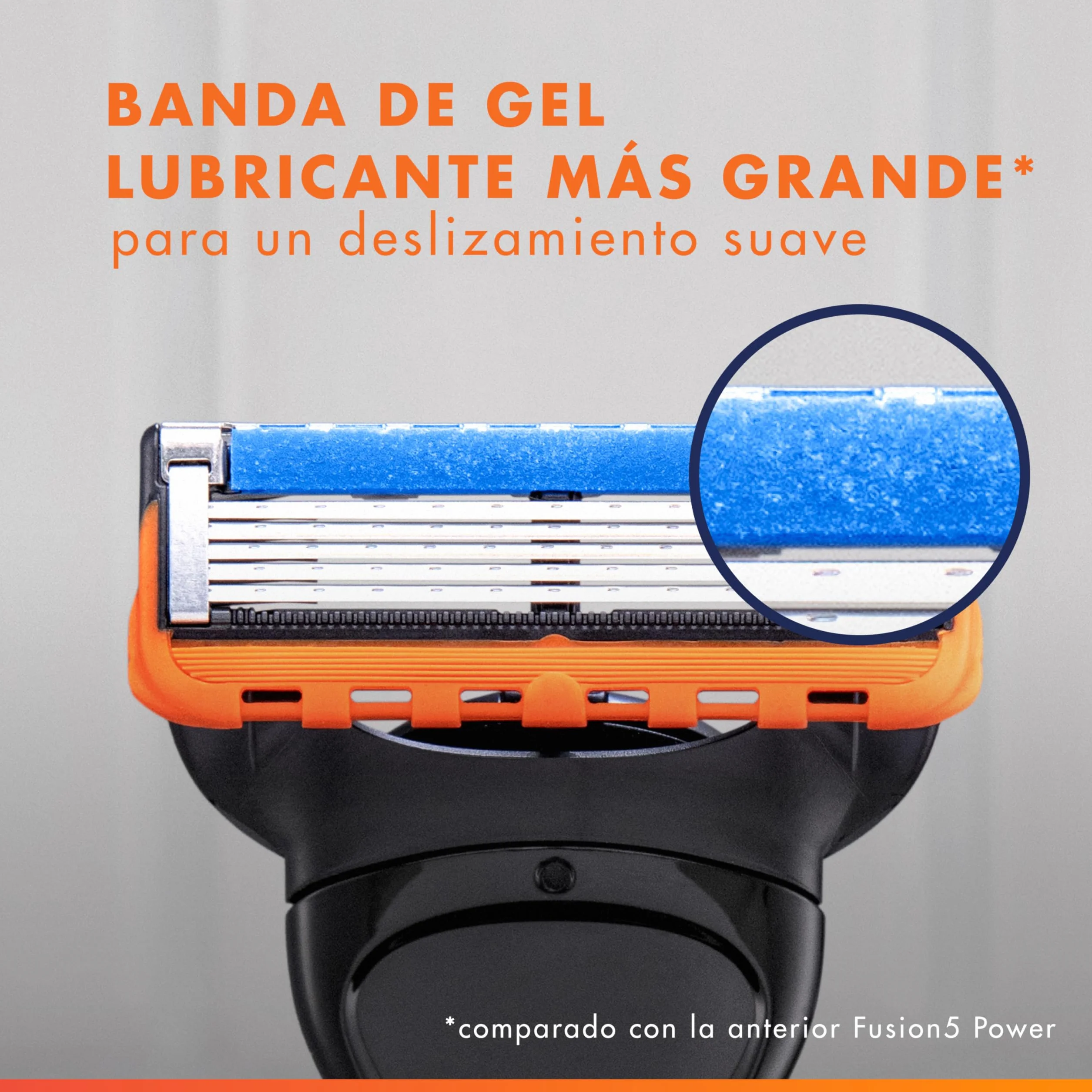 Gillette Fusion5 Power Maquinilla de Afeitar para Hombre con 12 Cuchillas