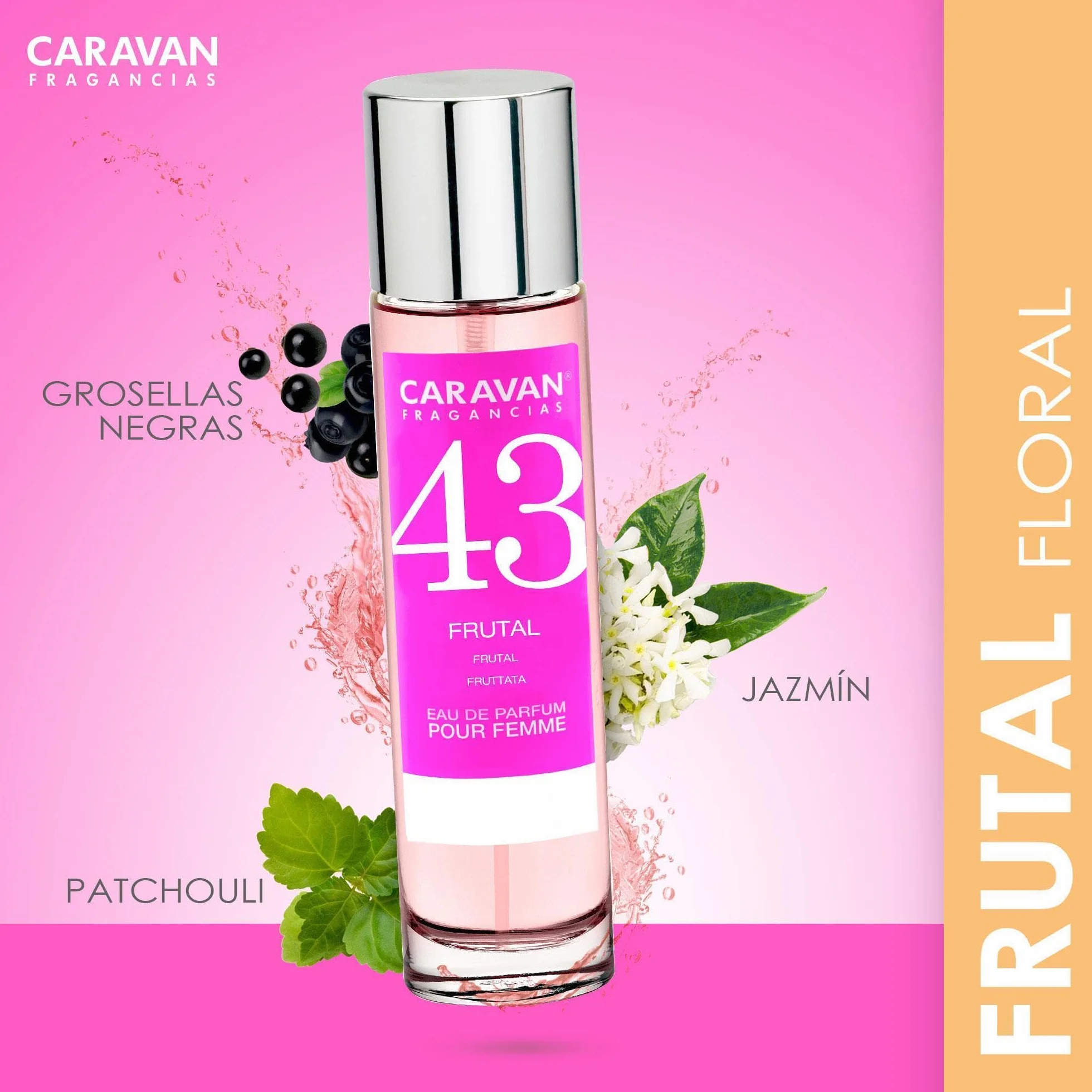 Caravan Perfume de Mujer Nº5 150 ml + Set 10 Viales Fragancias Femeninas