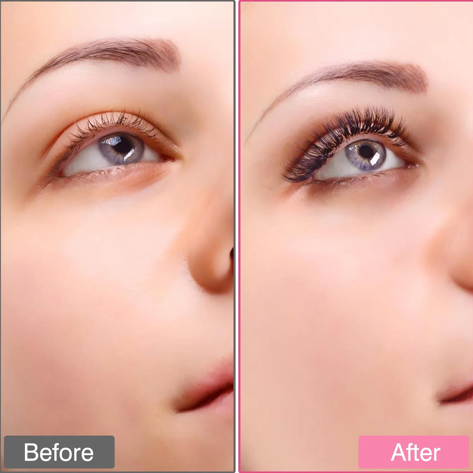 VEGCOO Pestañas Postizas Cluster Lashes 570 Unds 30-100D 8-16 mm Extensiones de Pestañas Individuales Tipo Racimo Ruso