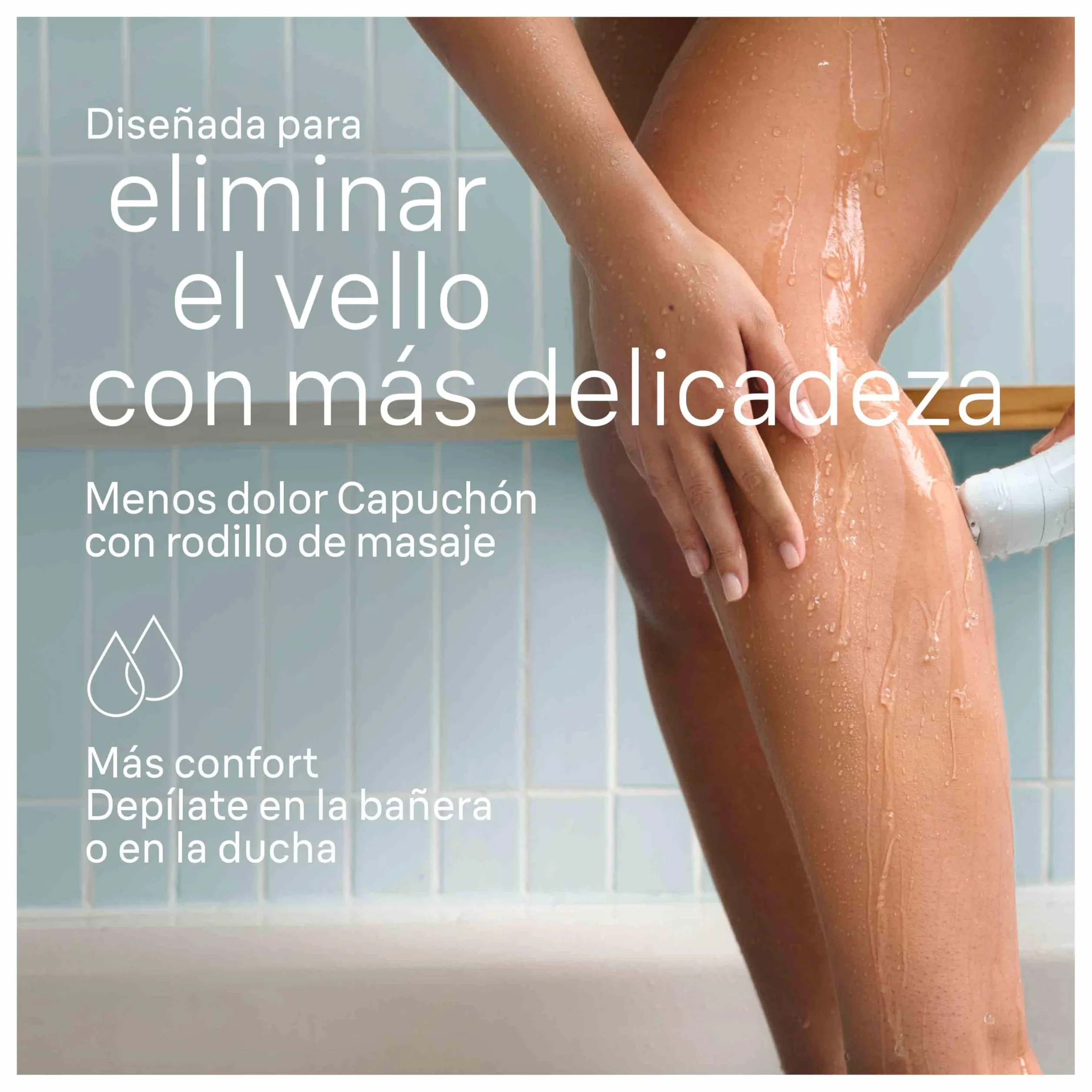 Braun Depiladora Eléctrica Mujer Silk-épil 5, Depiladora Corporal con Cabezal de Rasuradora Y Cepillo de Exfoliación, Resistente al Agua, Depila, Rasura Y Exfolia, 5-060, Blanco/Flamenco