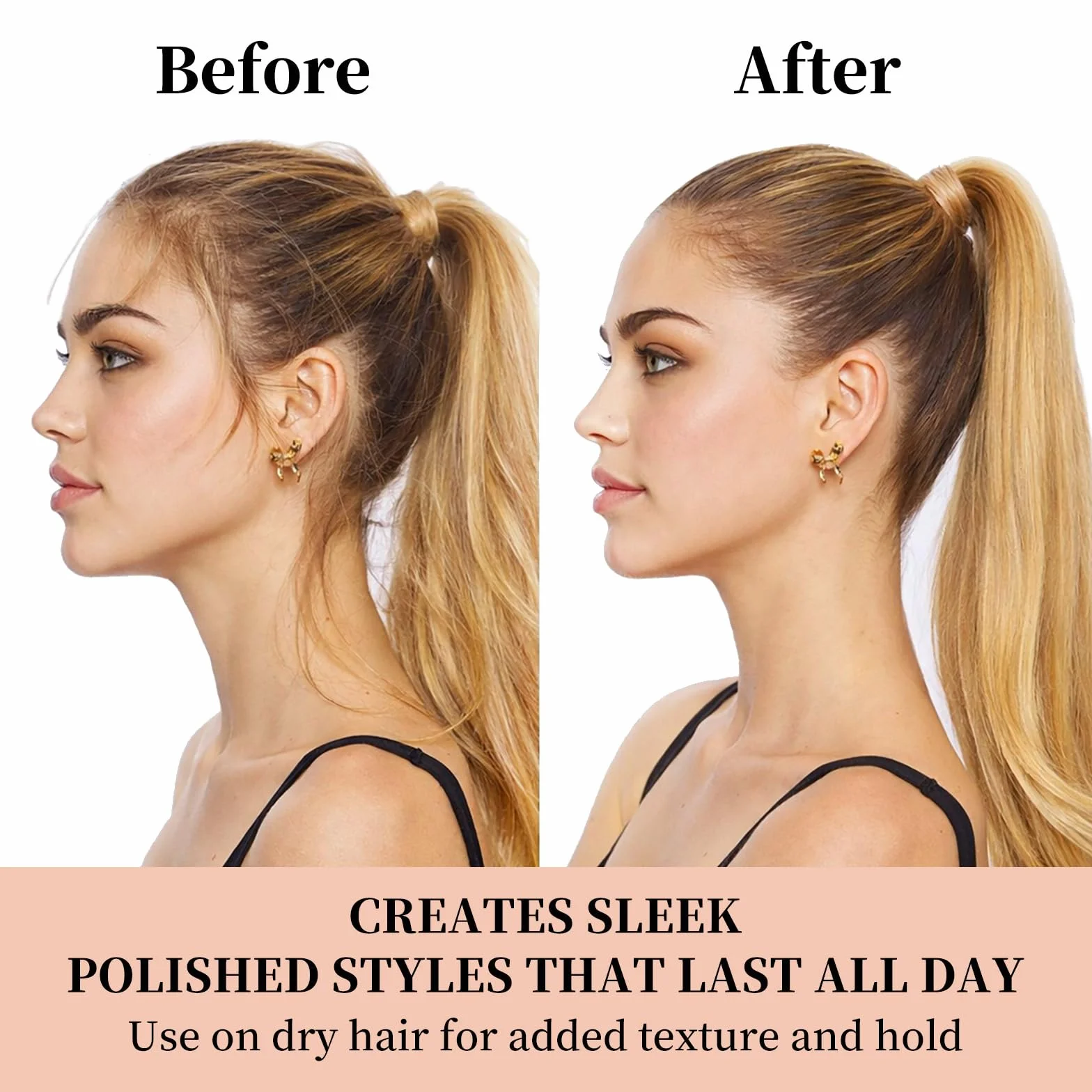 Barra de cera para el cabello, pomada de peinado de agarre fuerte