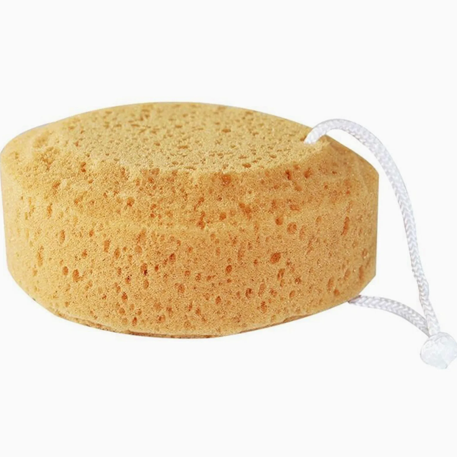 Esponja de Cepillado en seco, esponjas de baño for Ducha, Cuerpo Natural, Exfoliante, Panal de Abeja, mar, bebé, Algas Marinas, Suave baño, sensación de Lana, esponjas