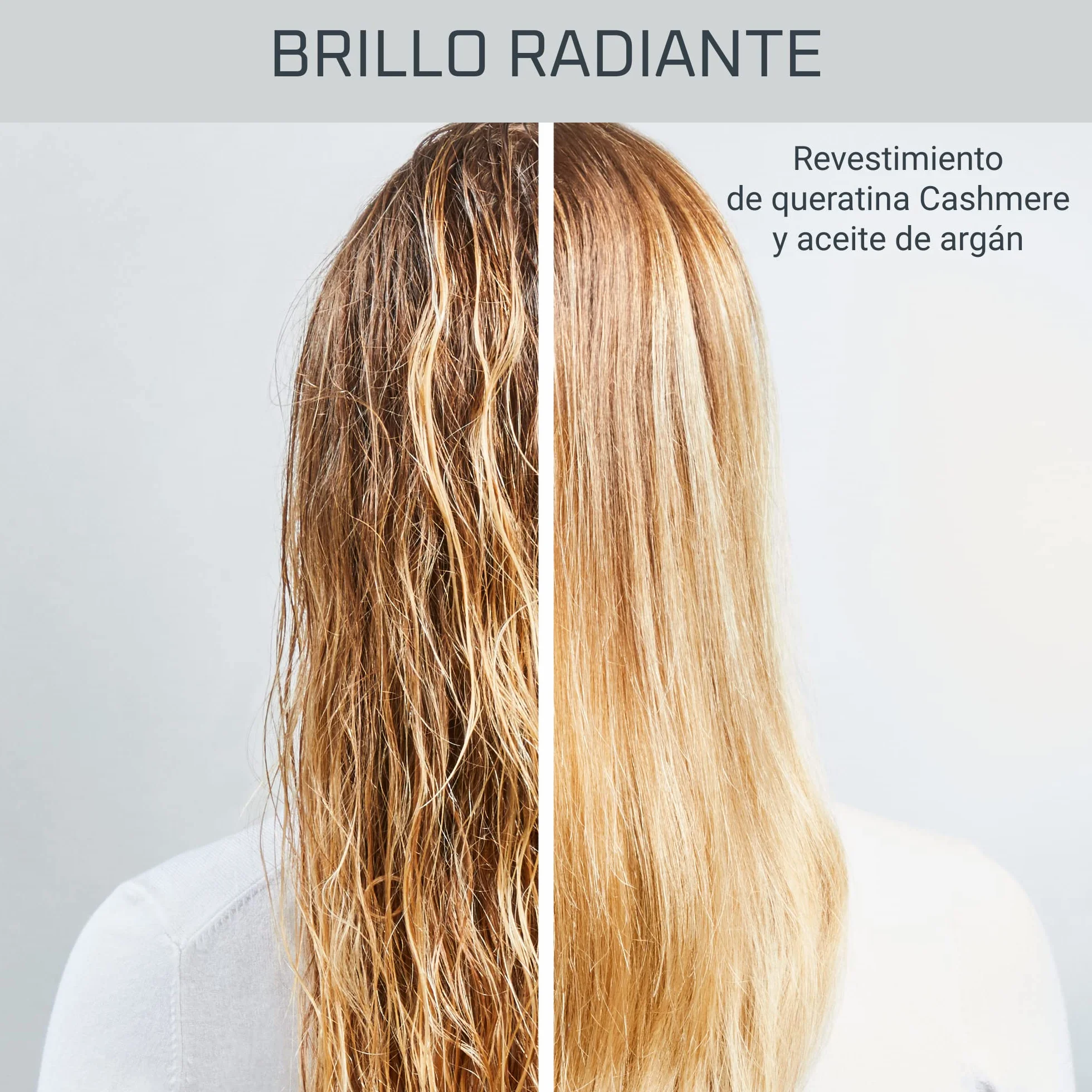 Rowenta Cepillo Brush Activ Premium Care CF9540, cepillo de aire con movimiento giratorio automático y secado simultáneo