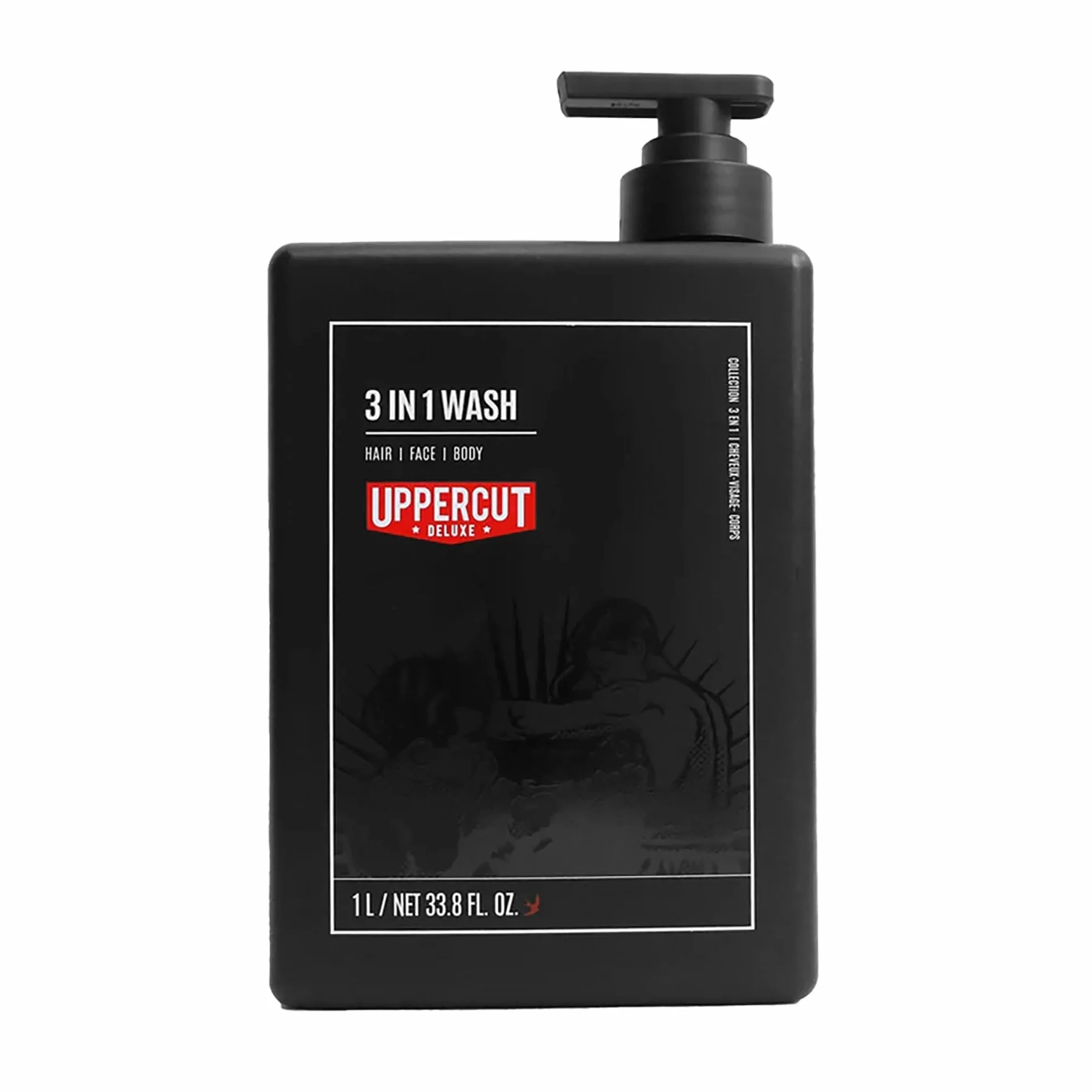 Uppercut Deluxe Gel de lavado 3 en 1 1 litro