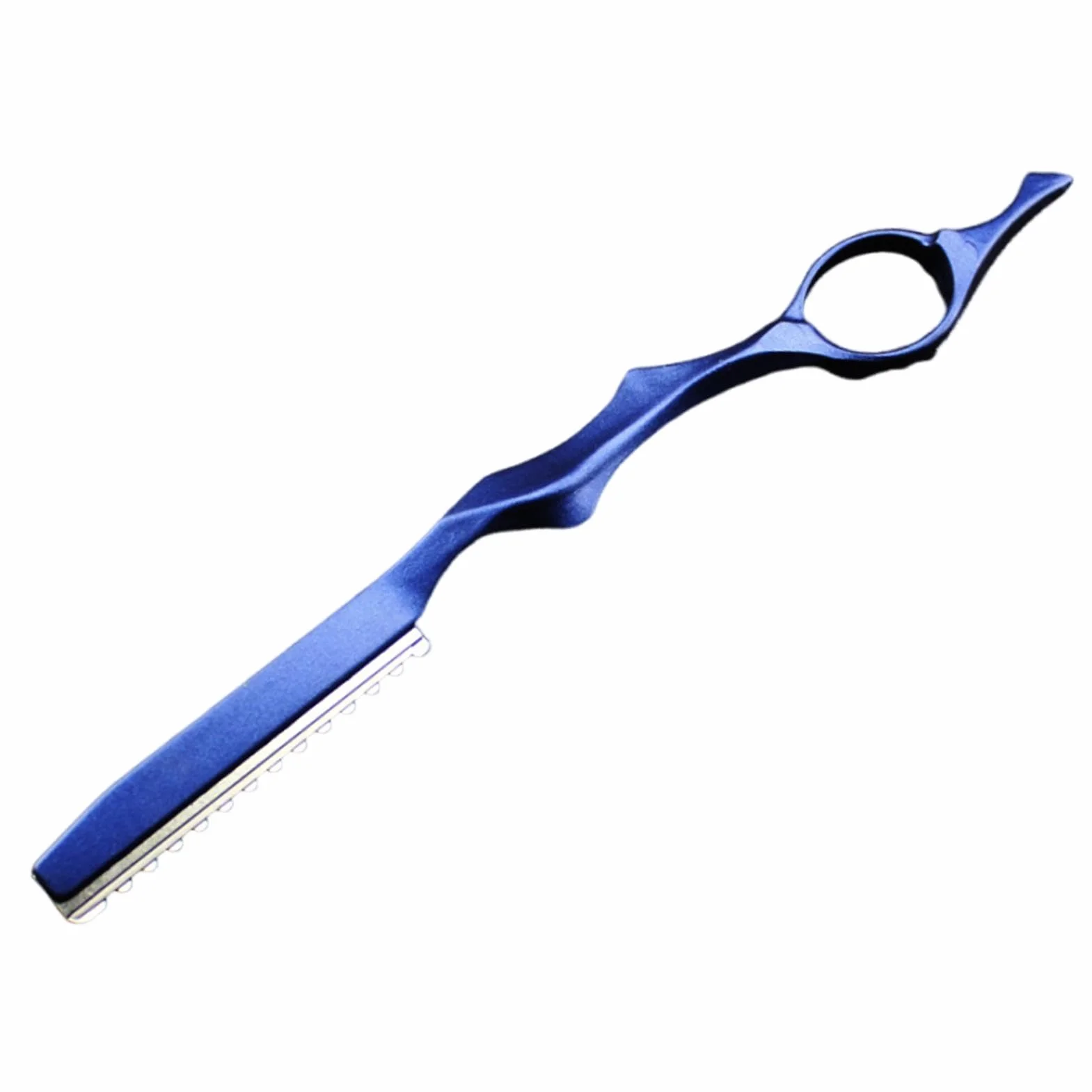 Máquina de afeitar ergonómica con mango de aleación para el cabello, maquinilla de corte de pelo antideslizante