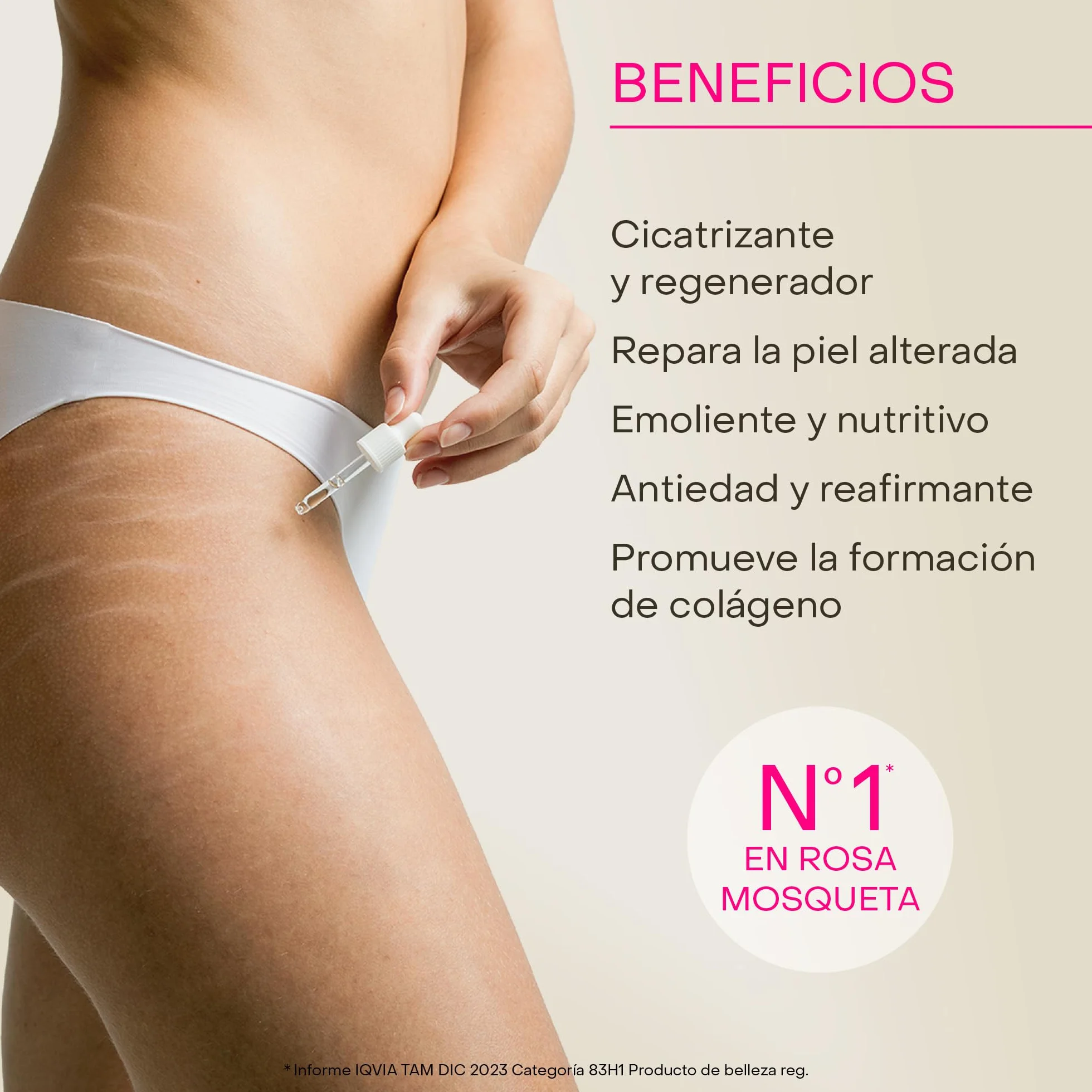 Repavar Aceite Rosa Mosqueta Puro 100% Primera Presión en Frío 15 ml