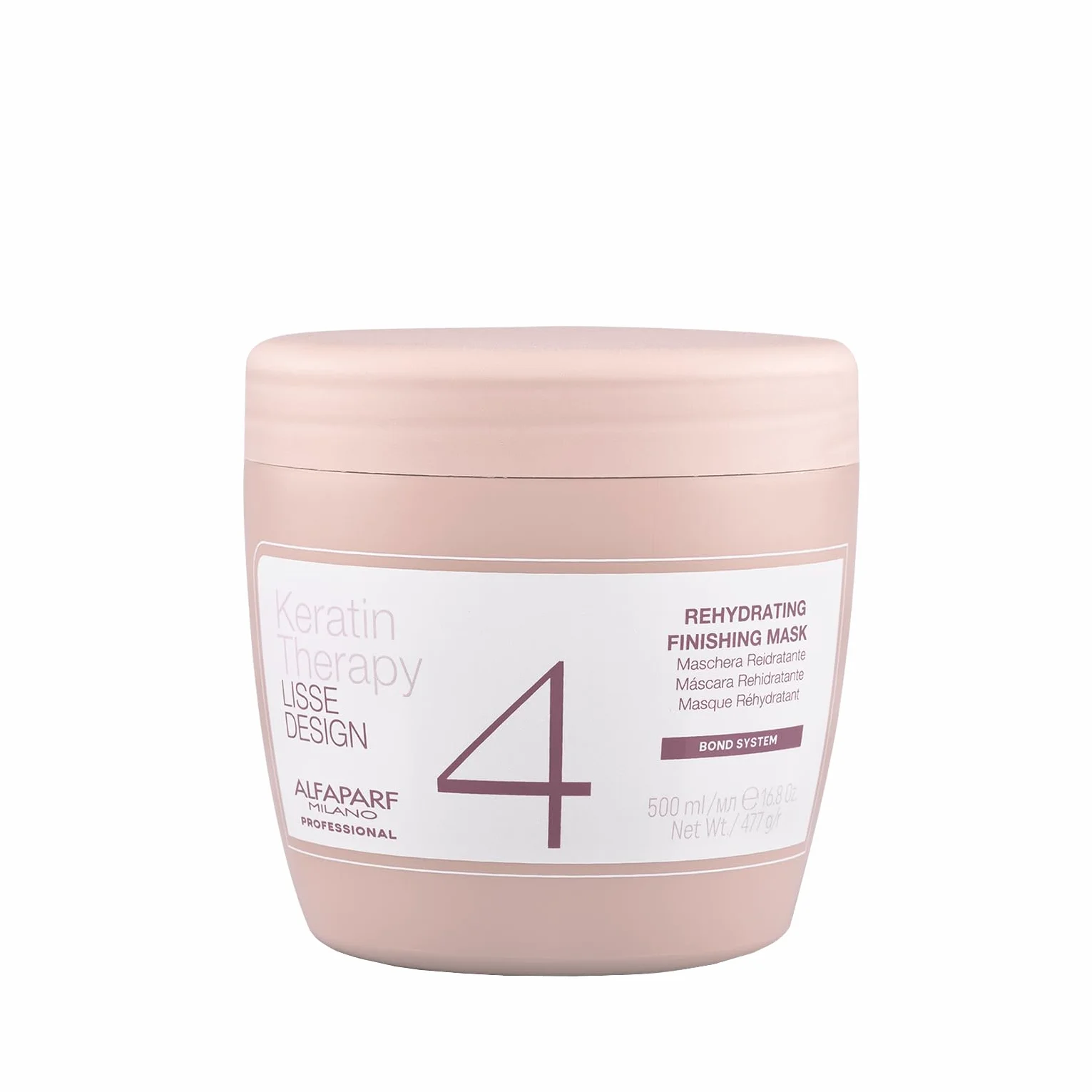 ALFAPARF Lisse Design Keratin Therapy Complete Straightener Treatment Deep Cleansing Shampoo 500ml Smoothing Fluid Detangling Cream Mask Set