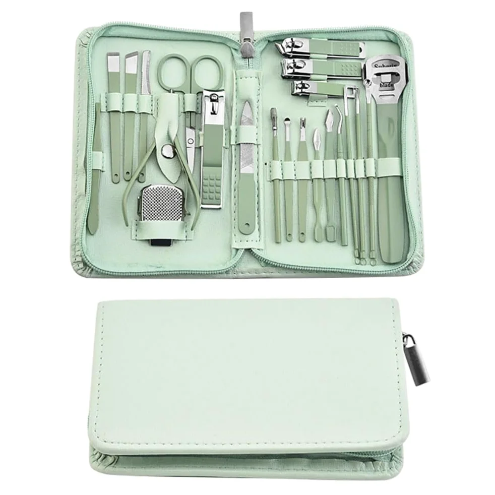 Herramienta de Belleza Cuidado de pies y Manos Uñas Pedicura Tijeras Cortaúñas Tijeras para uñas Cortaúñas Cortador Juego de manicura,b