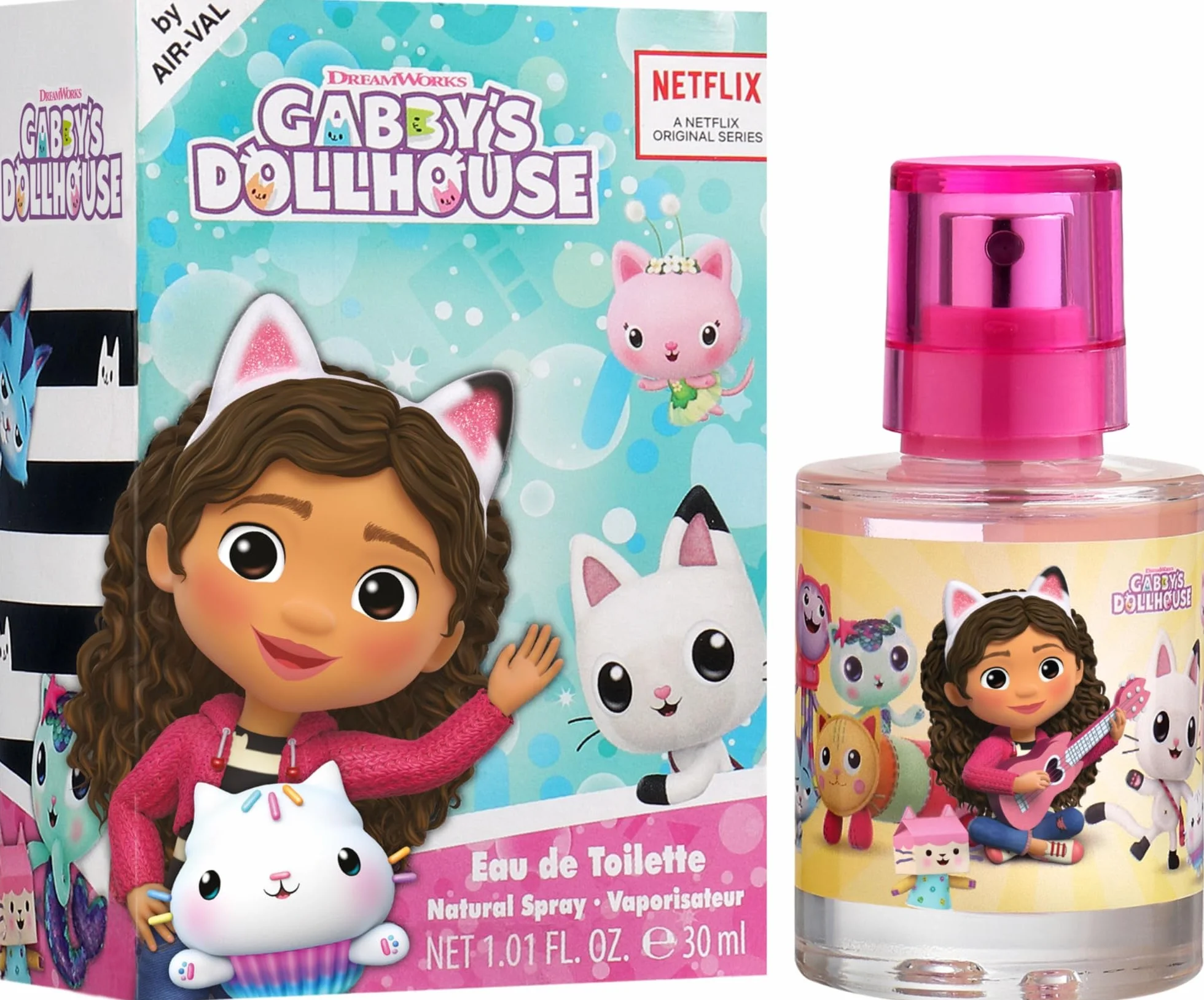 Gabby's Dollhouse Air Val Agua de tocador infantil 30 ml