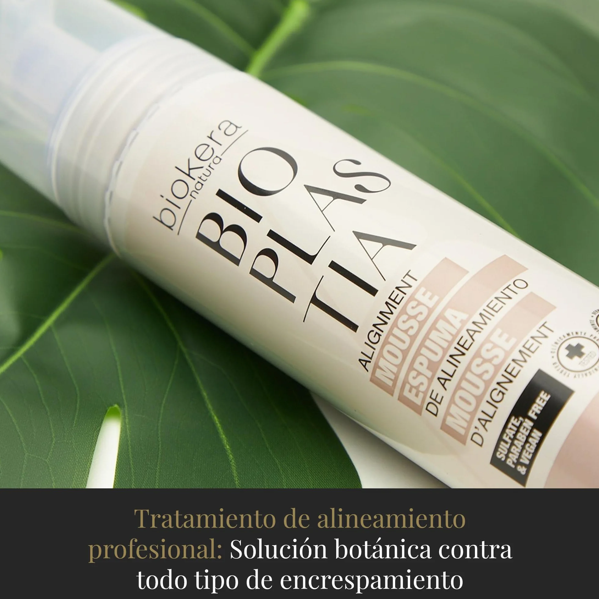 Biokera Bioplastia Mascarilla Nutritiva Pelo 200 ml Keratina Vegana Aceite de Semilla de Manketti Antiencrespamiento