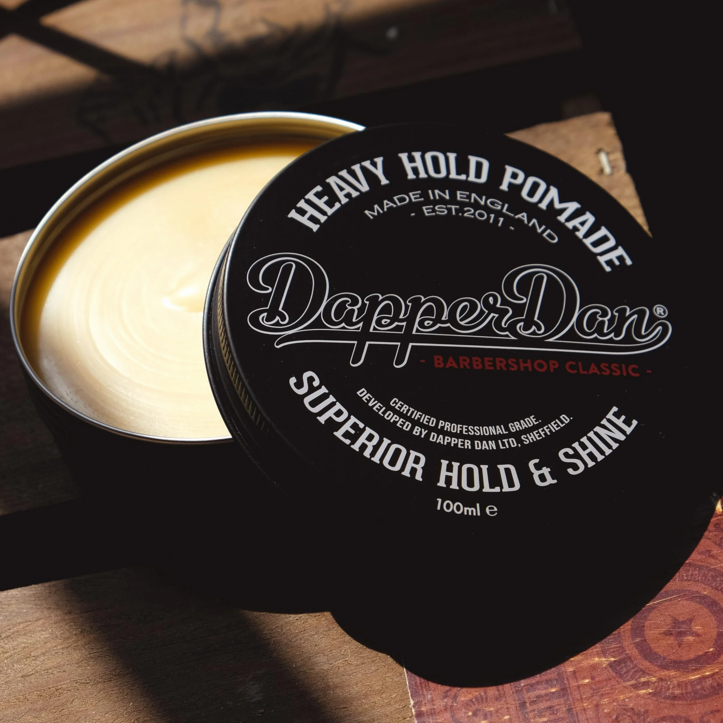 Dapper Dan Heavy Hold Pomade Water-Based Hair Styling for Men