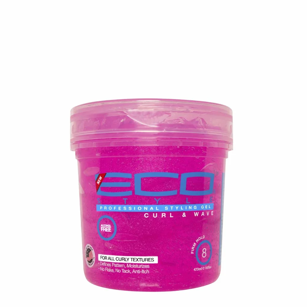 ECO STYLER Styling Gel Curl & Wave Pink 473 ml