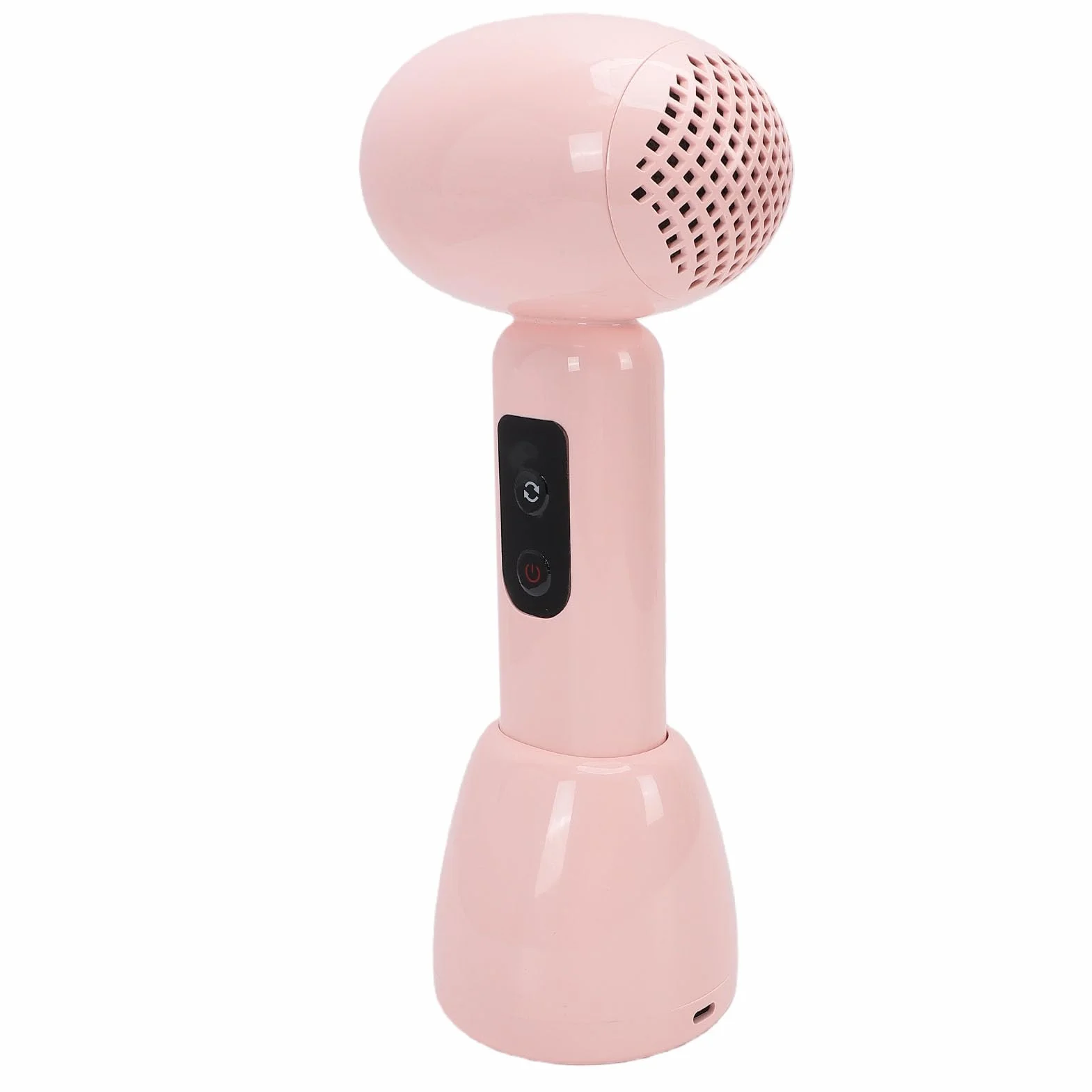 SUNGOOYUE Secador de Pelo de Viaje Secador de Pelo para bebé 70W Inalámbrico Recargable 5000Mah, de de Viaje Portátil Silencioso para el Cuidado del Cuero Cabelludo Infantil (PINK)