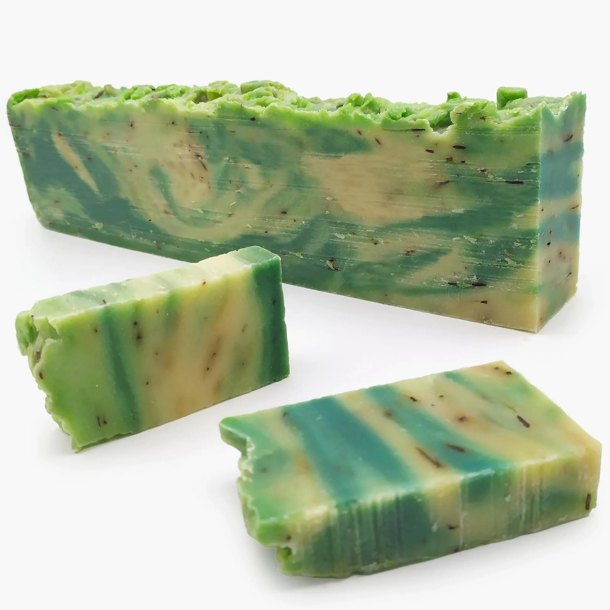 2 Uds. Barra de jabón artesano de Romero (1.2kg) Venta al por mayor - DIY - Jabones naturales a granel - Hecho en España - Piel grasa con acné - Activa la circulación - Después del ejercicio físico