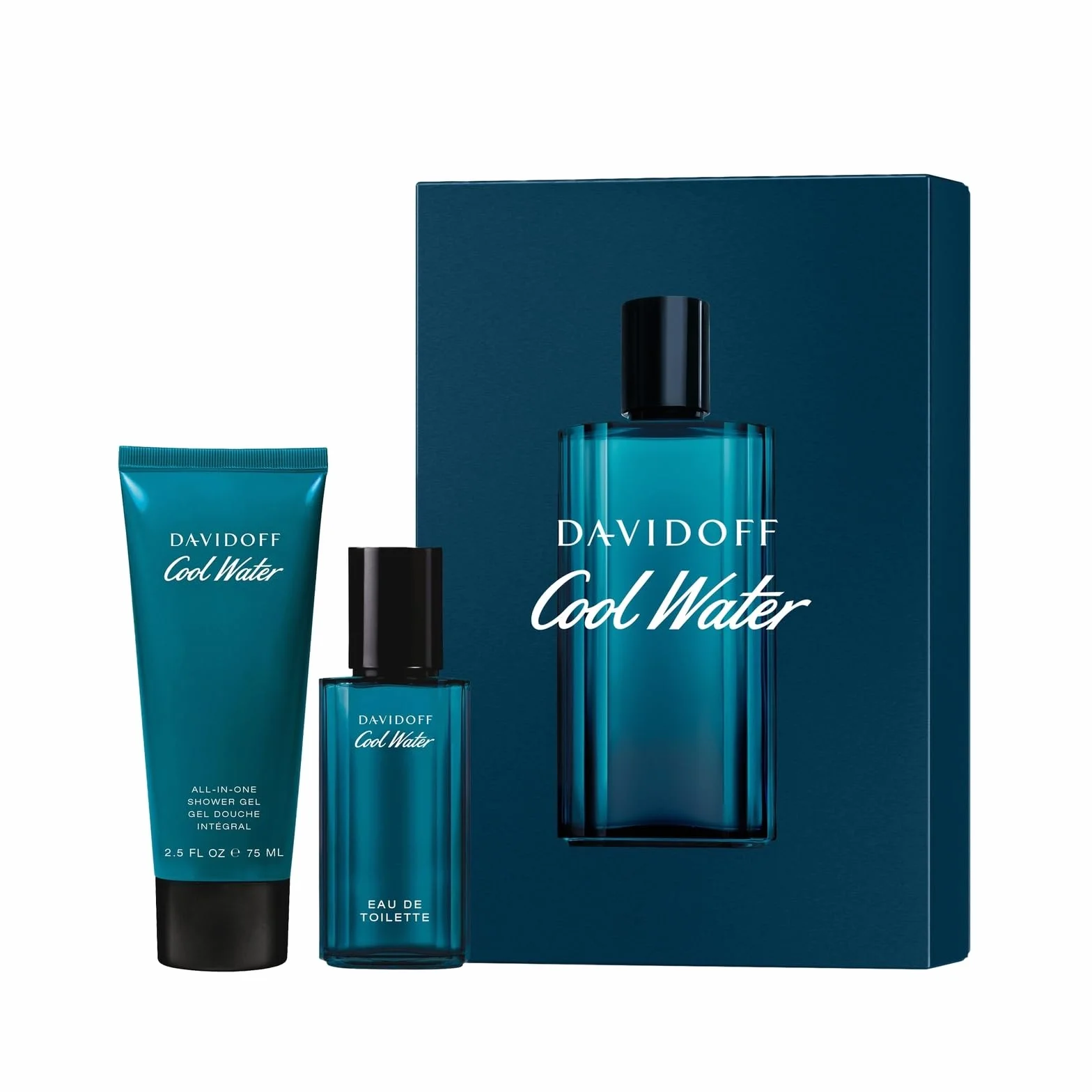 Davidoff Eau de Toilette Agua fría para Hombre Set Regalo Festivo 2 Piezas 40 ml 75 ml