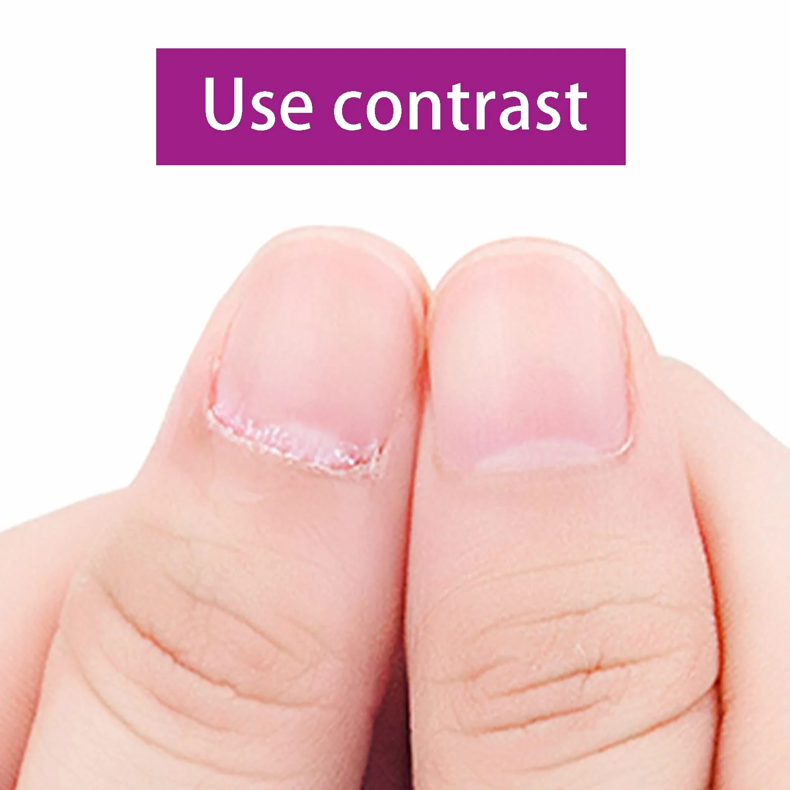 Cortador de cutículas de acero inoxidable para manicura y pedicura Púrpura